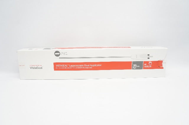 Ethicon VSTL35 VistaSeal Laparoscopic Dual Applicator, Rigid, 35cm (x) -Box of 3