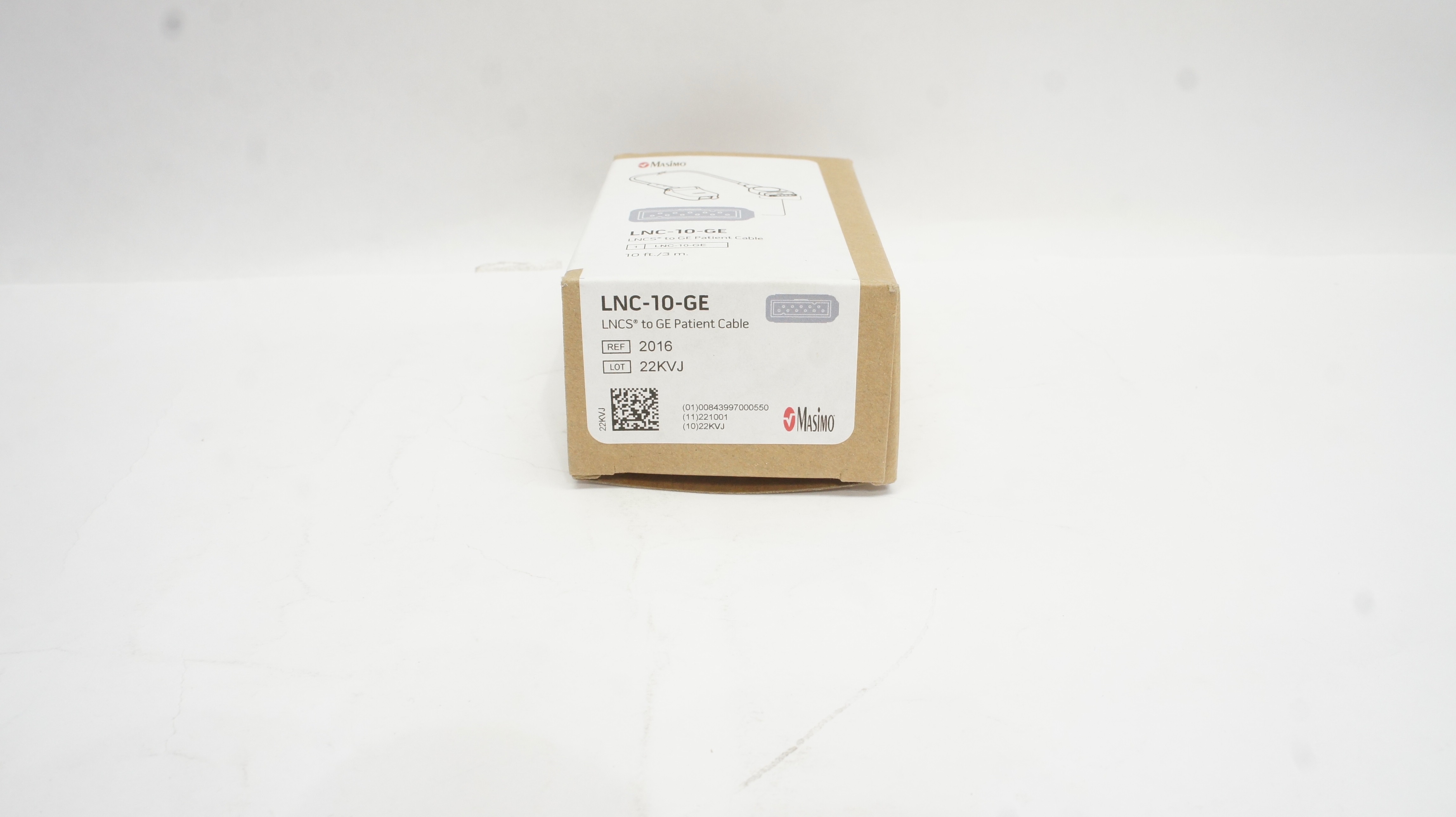 Masimo 2016 LNC-10-GE LNCS To GE Patient Cable 10 ft.