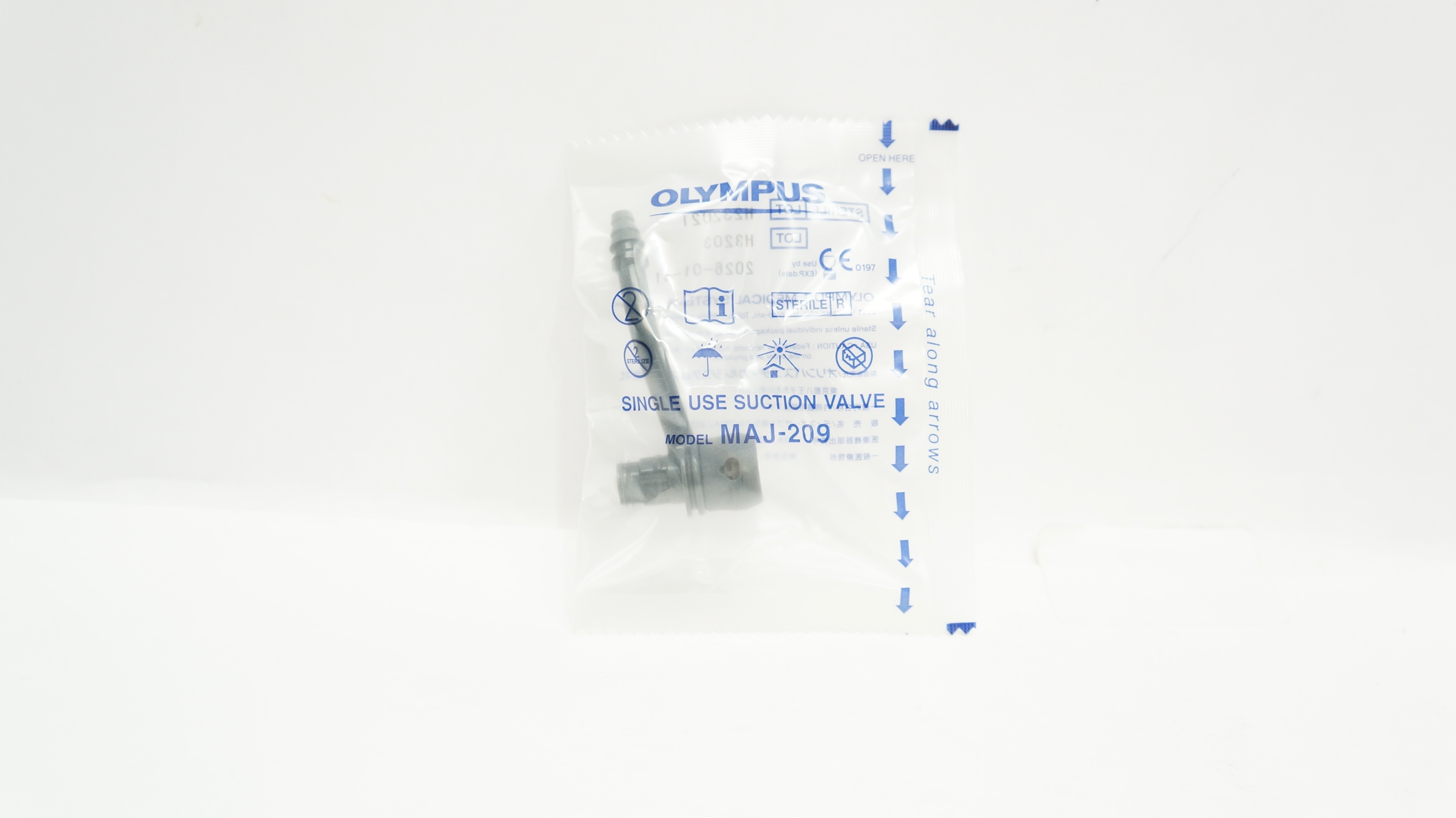 Olympus MAJ-209 Sterile Single Use Suction Valve