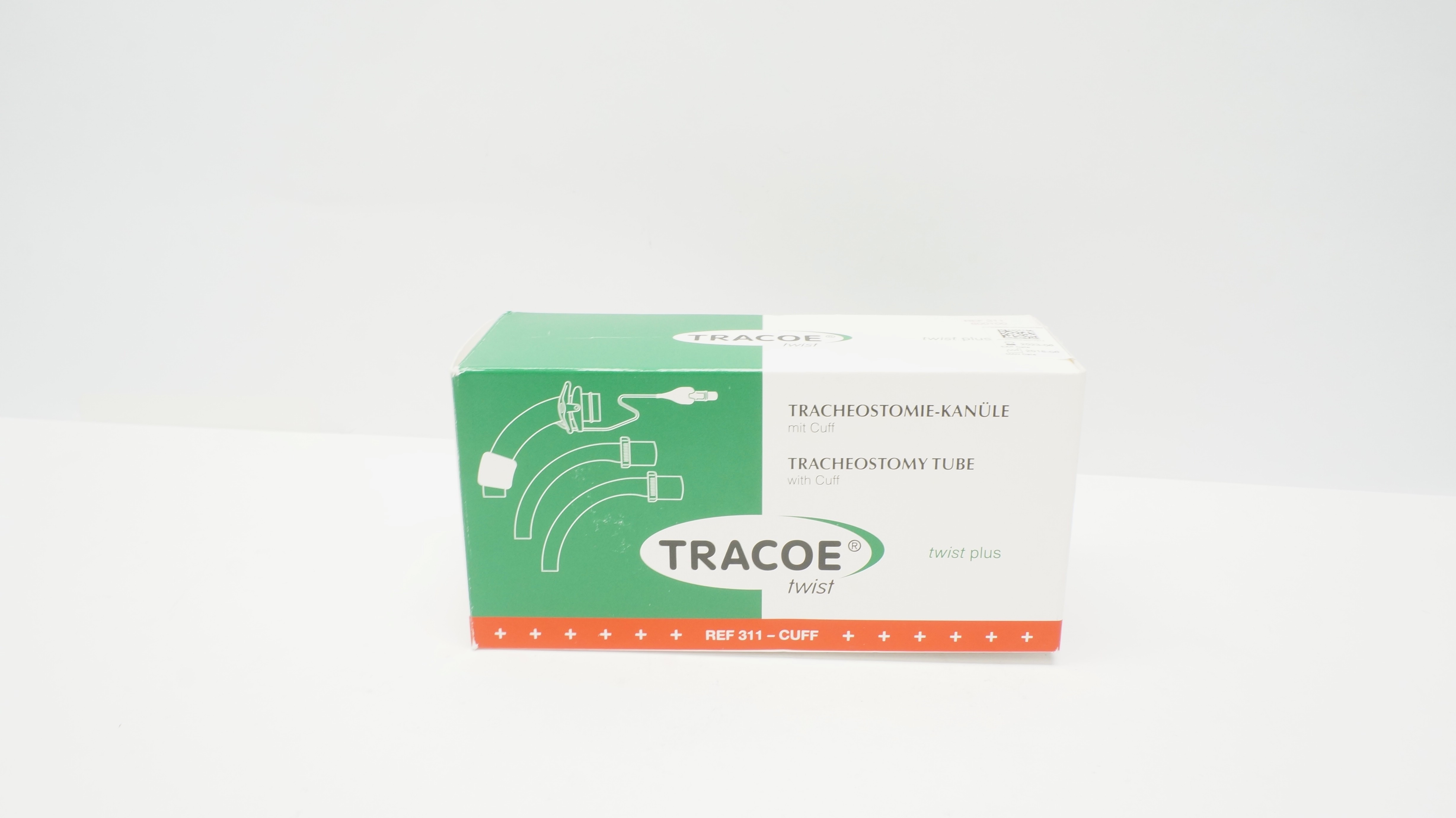 Tracoe Medical 311-10 Twist Plus Tracheostomy Tube W/Cuff Size 10 (x)