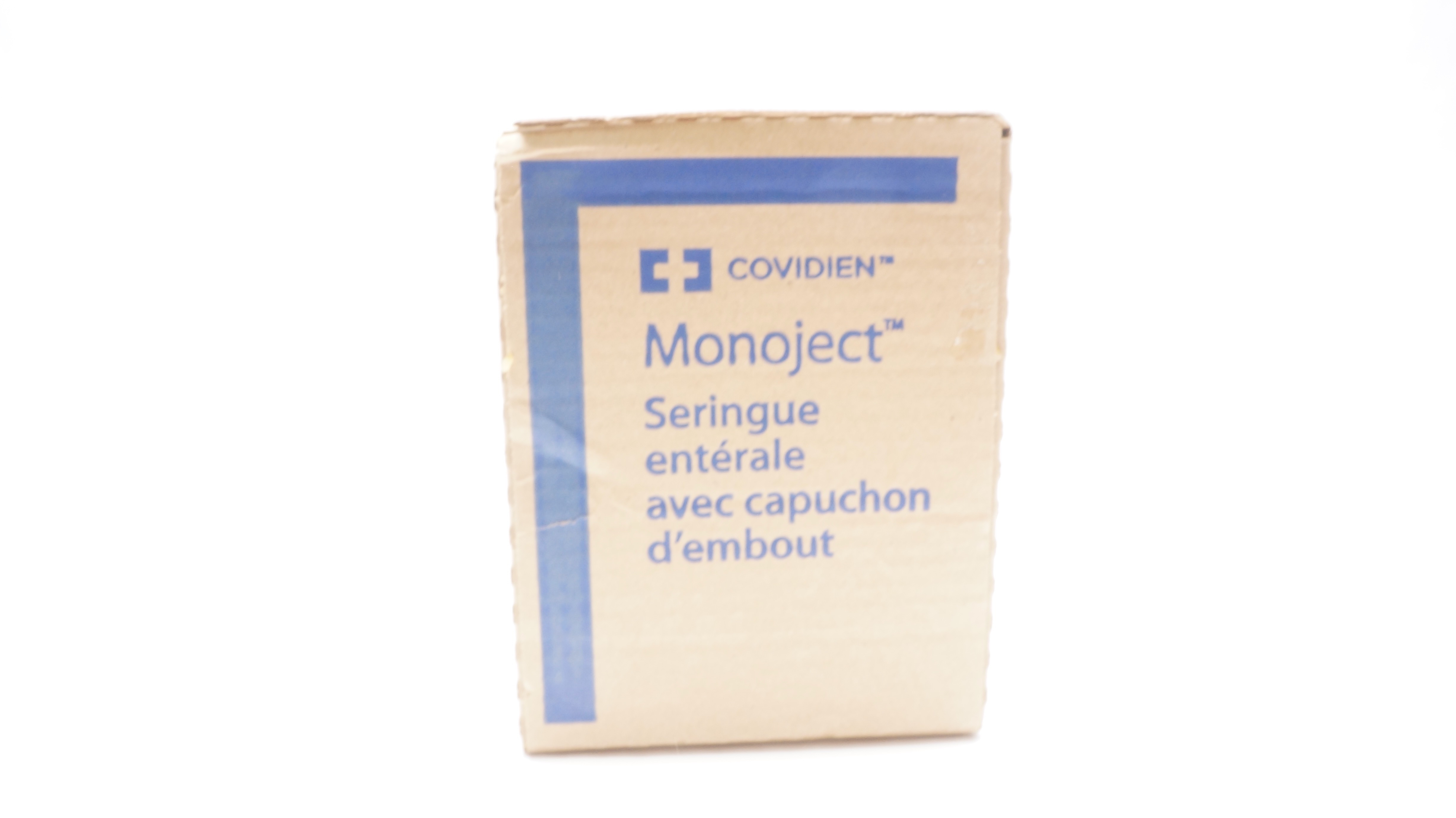 Covidien 403SG Monoject Enteral Syringe with Tip Cap 3mL - Case of 120