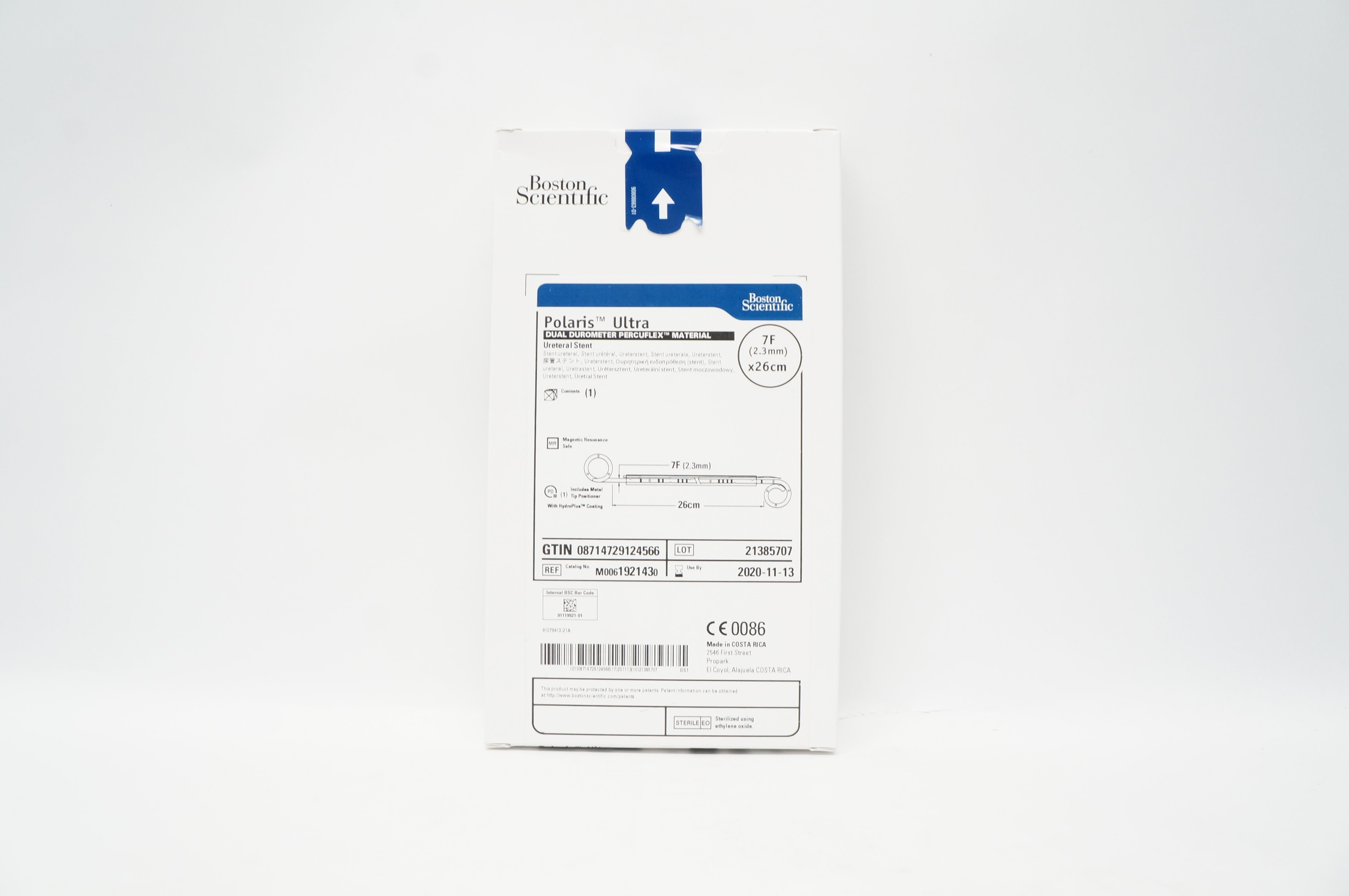 Boston Scientific 192143 Polaris Ultra Ureteral Stnt 7F x 26 cm (x)