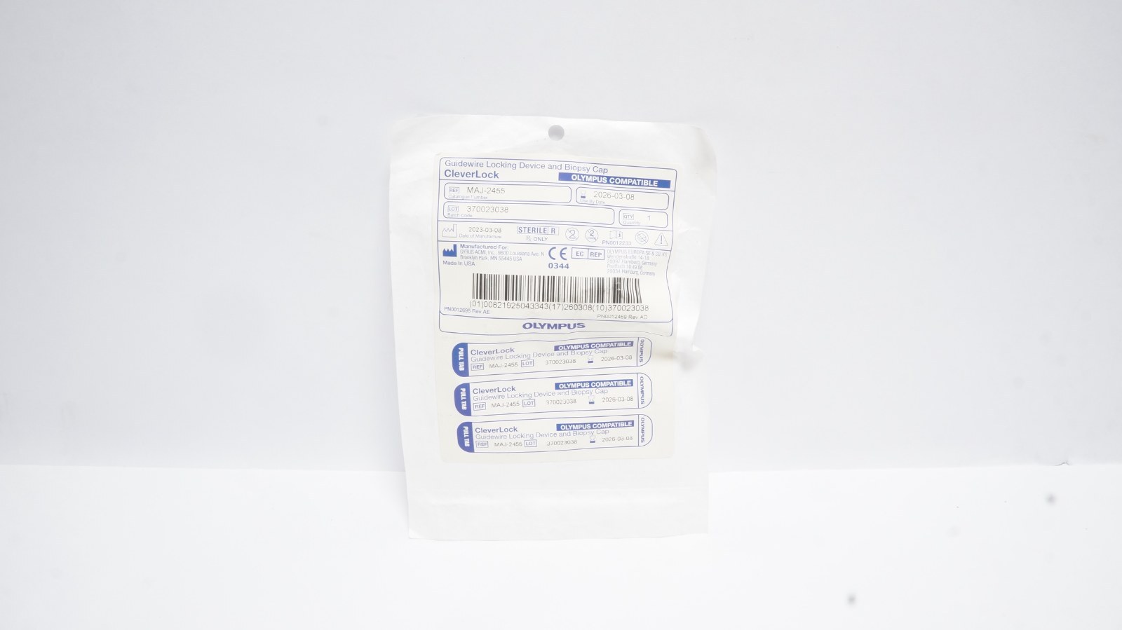 Olympus MAJ-2455 CleverLock Guidewire Locking Device
