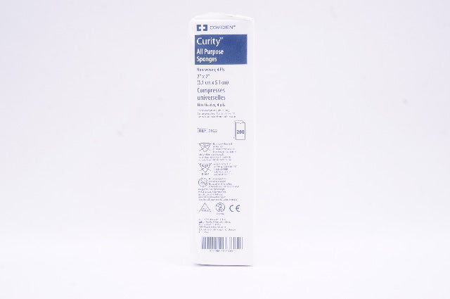 Covidien 9022 Curity All Purpose Sponges 2inch x 2inch - Box of 200