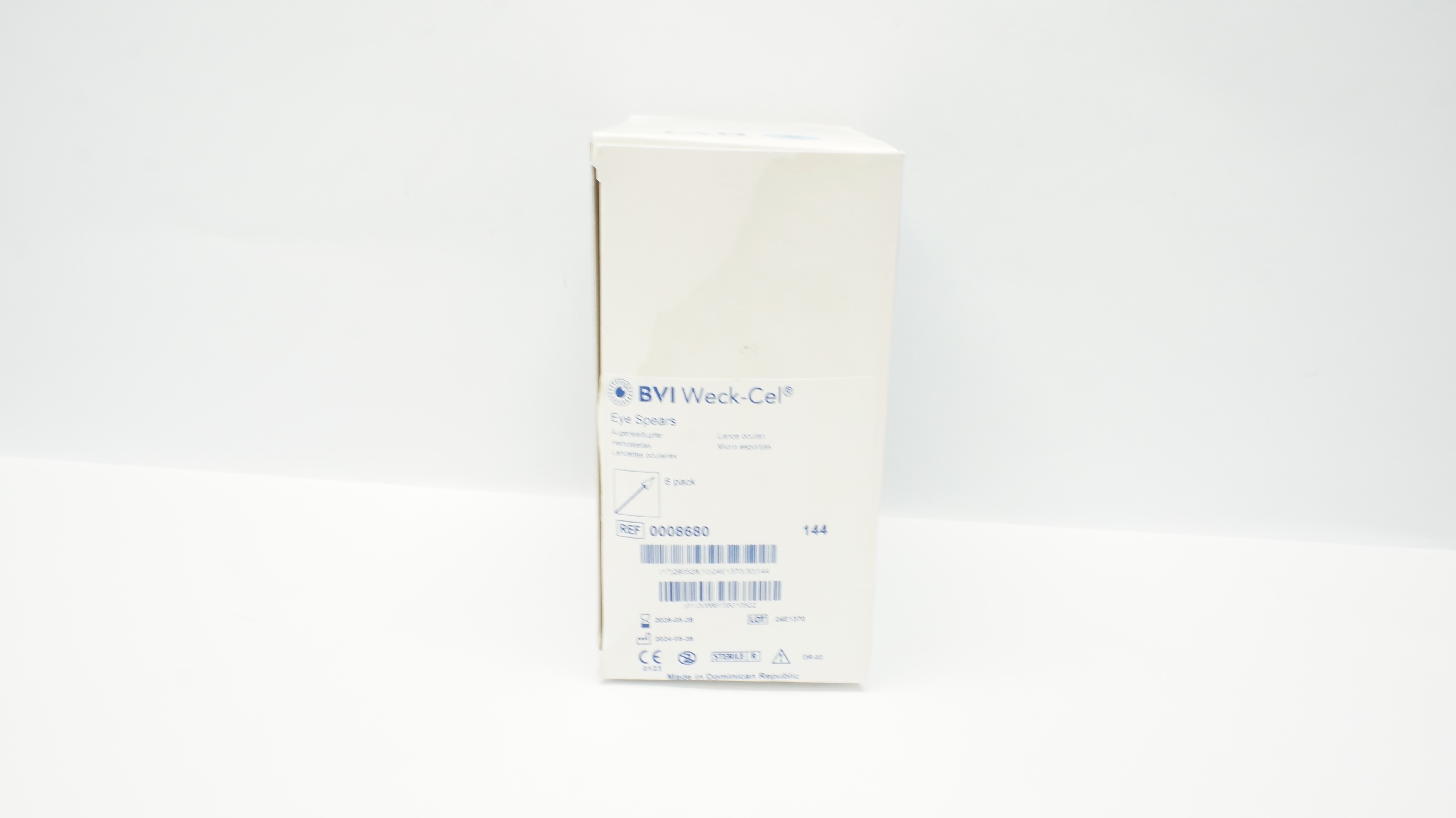 BVI 0008680 Weck-Cel Eye Spears - Box of 6