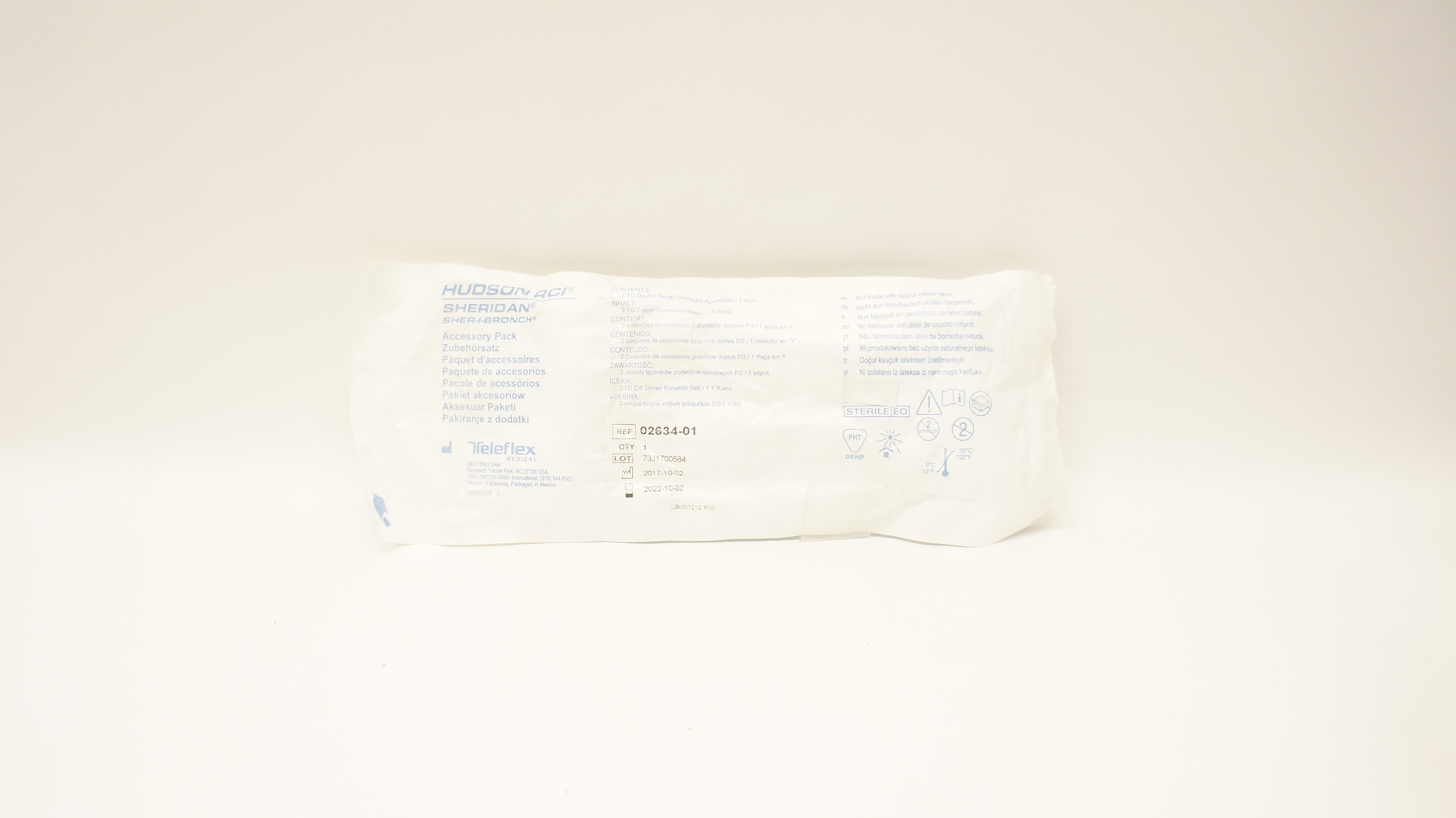 Teleflex 02634-01 Hudson RCI Sheridan Accessory Pack