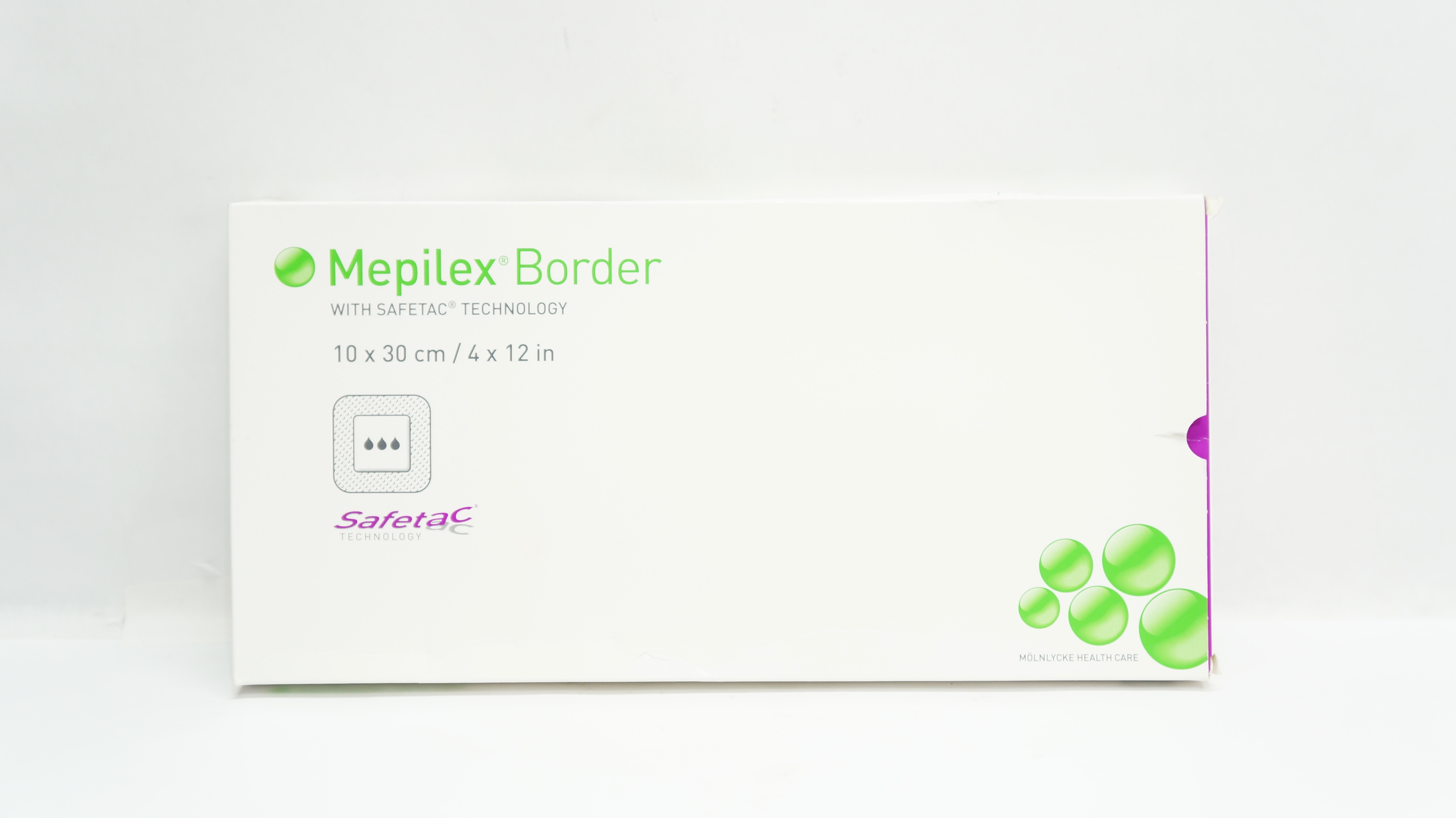 Molnlycke 295900 Mepilex Self-Adherent Foam Dressing 4 x 12inch - Box of 5