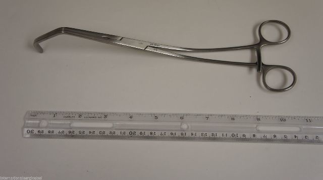 Pilling 35-3666 DeBakey Tangential Occlusion Clamp 10.25