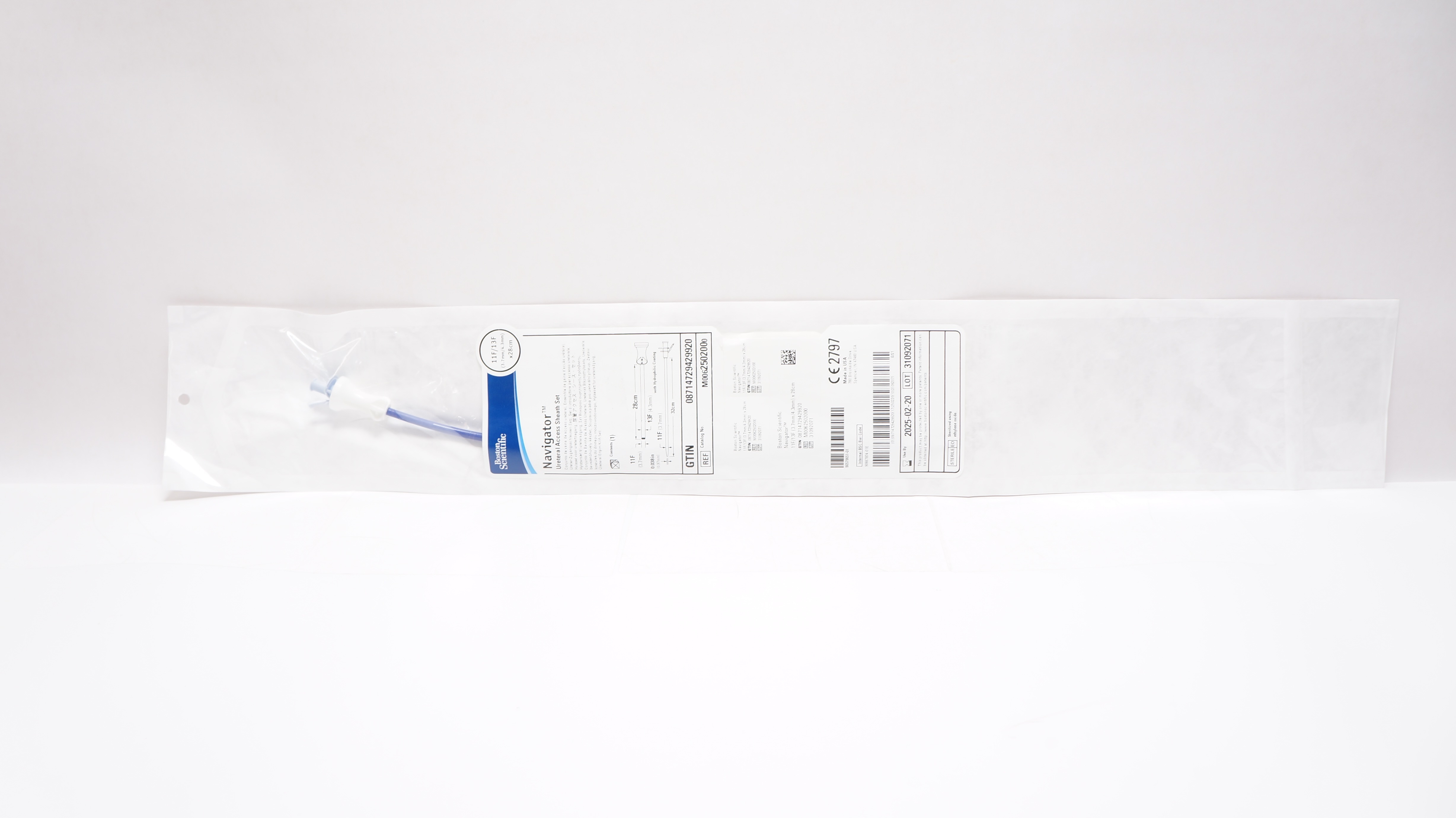 Boston Scientific M0062502000 Navigator Ureteral  Access Sheath Set,11F/13Fx28cm