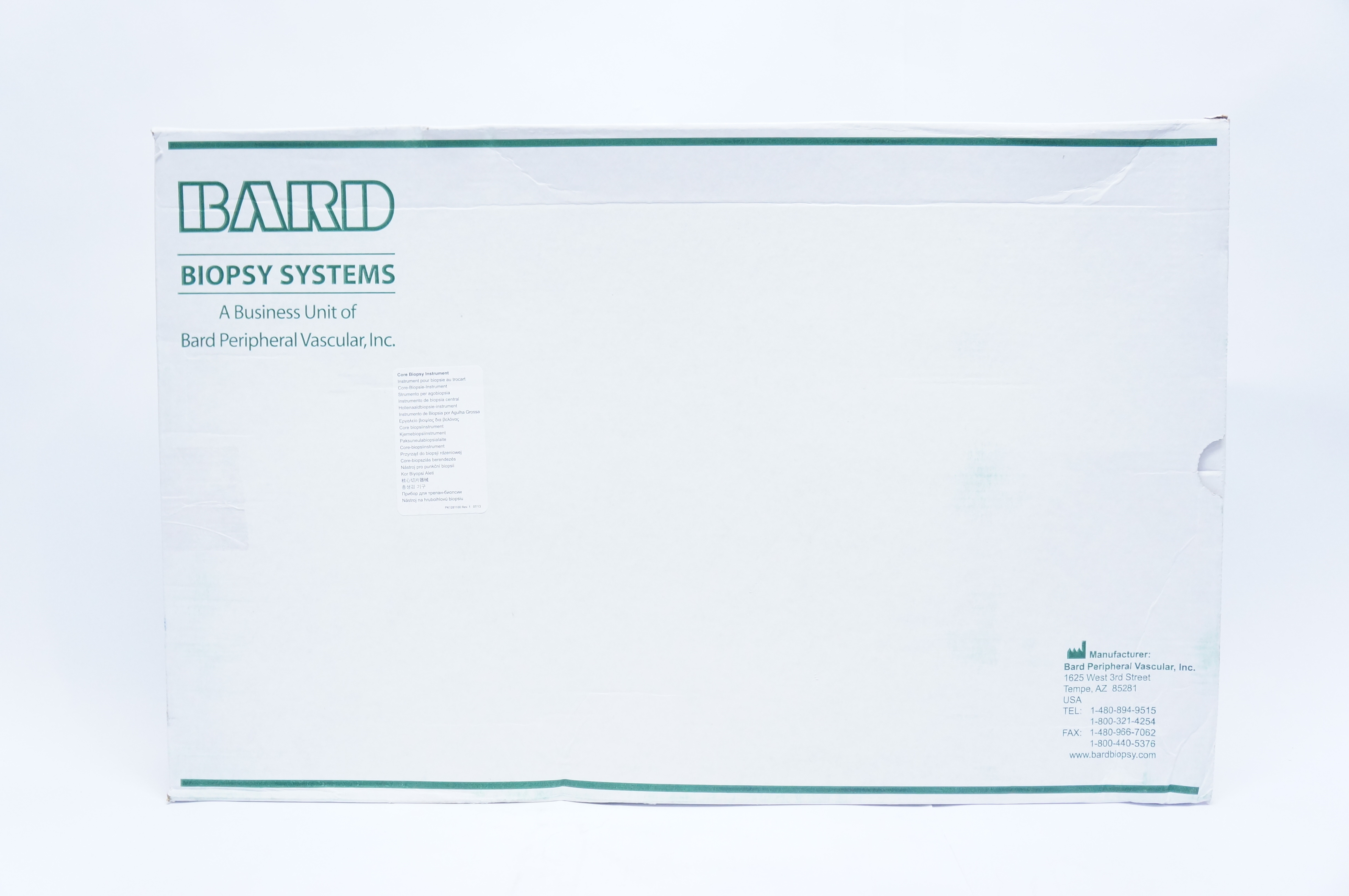 Bard 121410 MONOPTY Disposable Core Biopsy Instrument 14G x 10cm - Box of 10