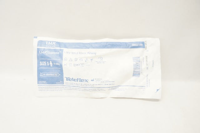 Teleflex ALBF050SU LMA Laryngeal Mask Airway Size 5 70-100Kg