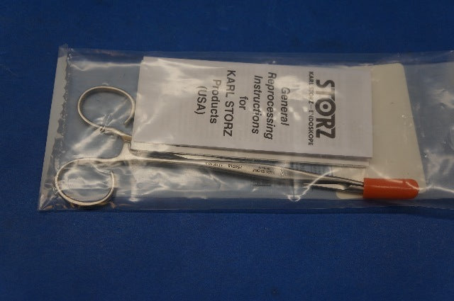 Karl Storz 754518 MIKULICZ Forceps, Small Size, 1x2 Teeth, Length 18 cm