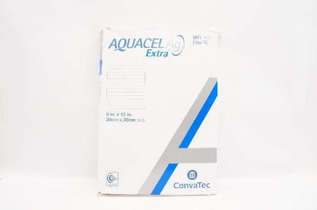 ConvaTec 420679 Aquacel Ag Surgical Hydrofiber Dressing 8 x 12inch - Box of 5 (x)