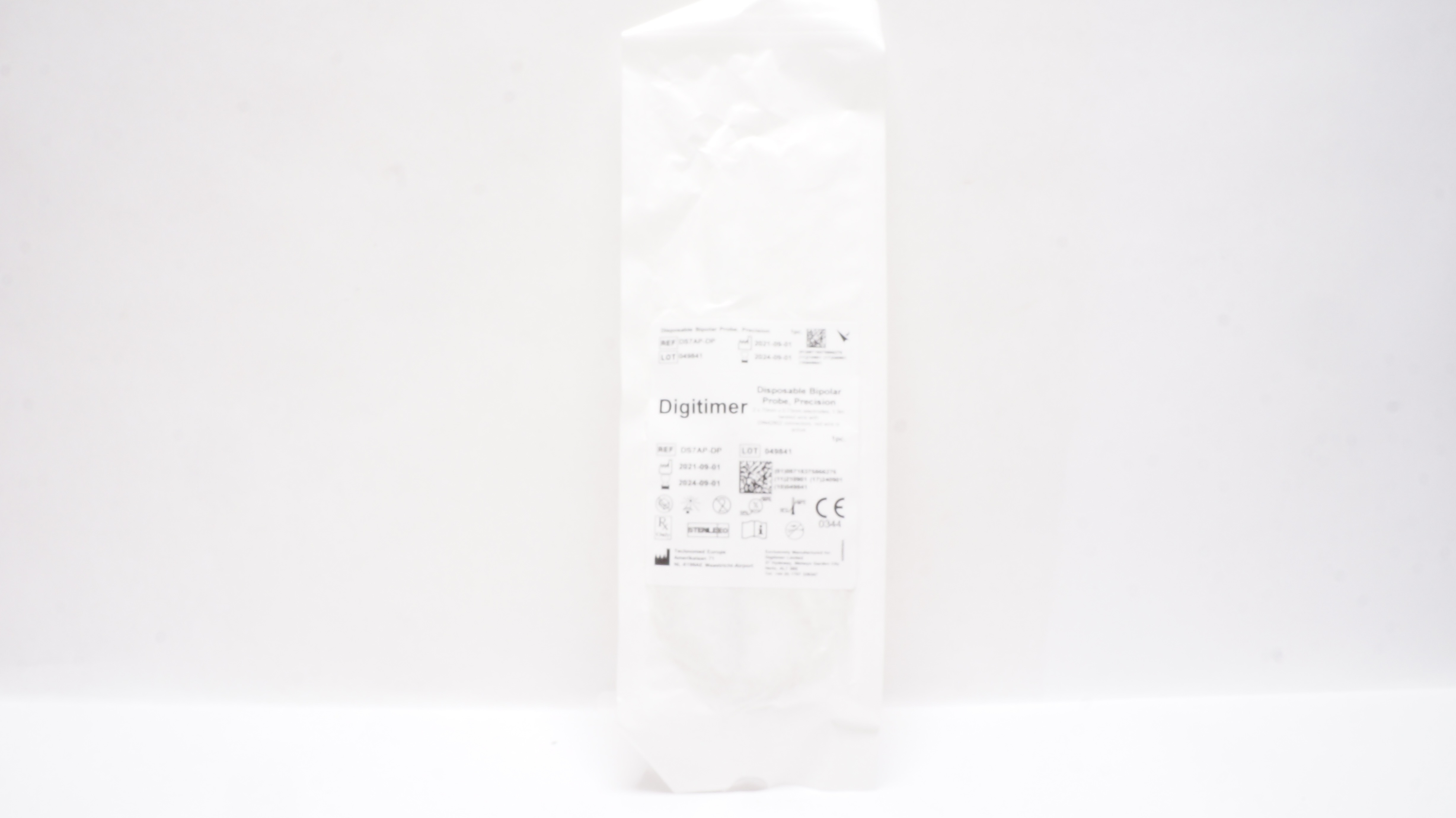 Technomed DS7AP-DP Digitimer Disposable Bipolar Probe, Electrodes 2 x 70x 0.75mm