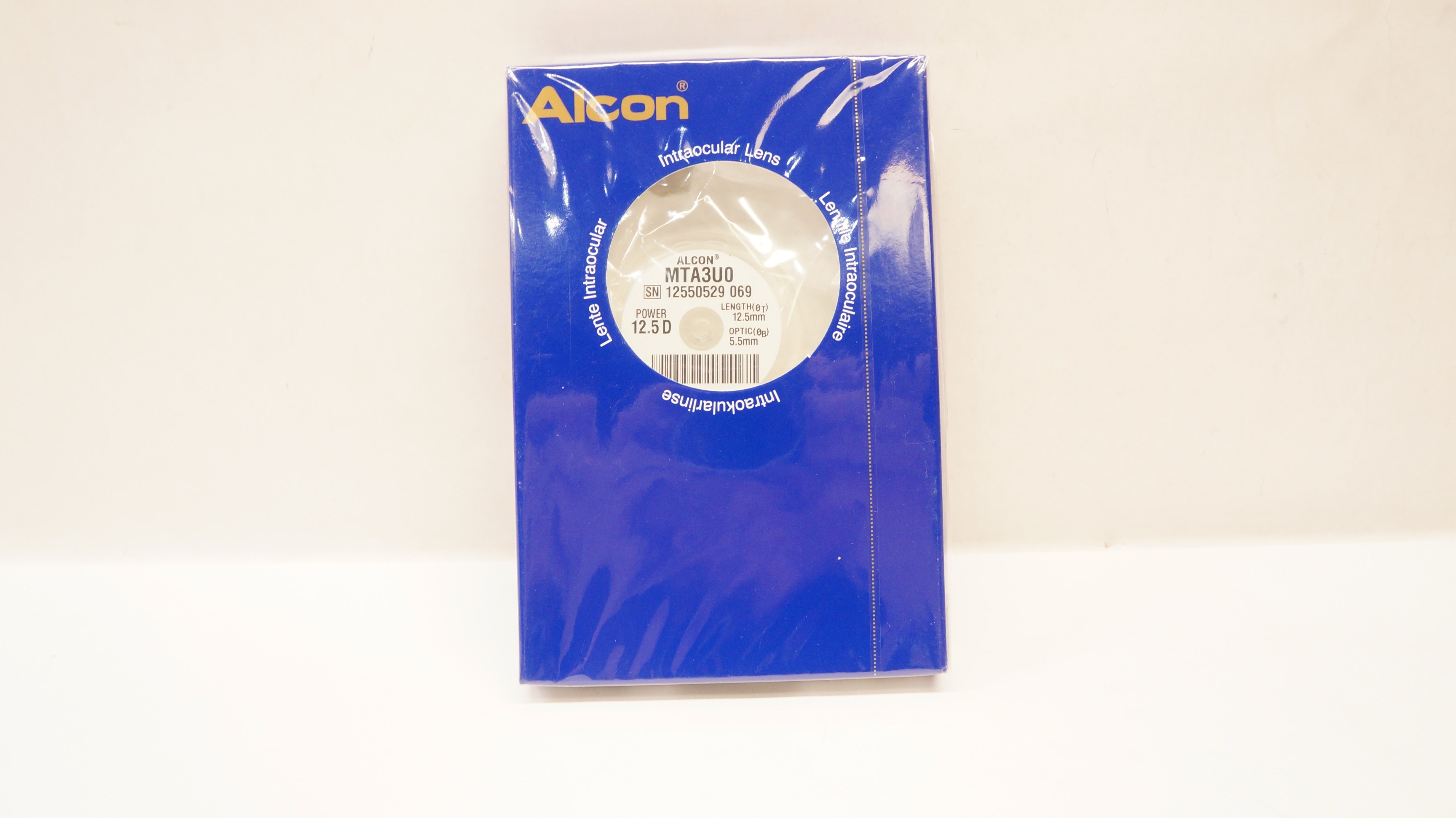 Alcon MTA3UO Intraocular Lens 12.5D 12.5mm x 5.5mm (x)