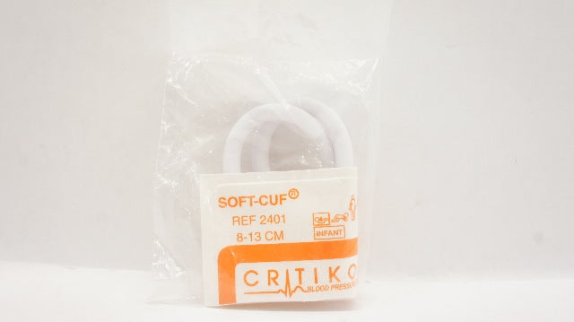 GE 2401 Critikon Soft-Cuf Blood Pressure Infant 2 Tube 8-13cm