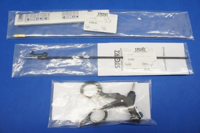 Karl Storz 33351MH Click Line Dissecting and Grasping Forceps, Size 5 mm