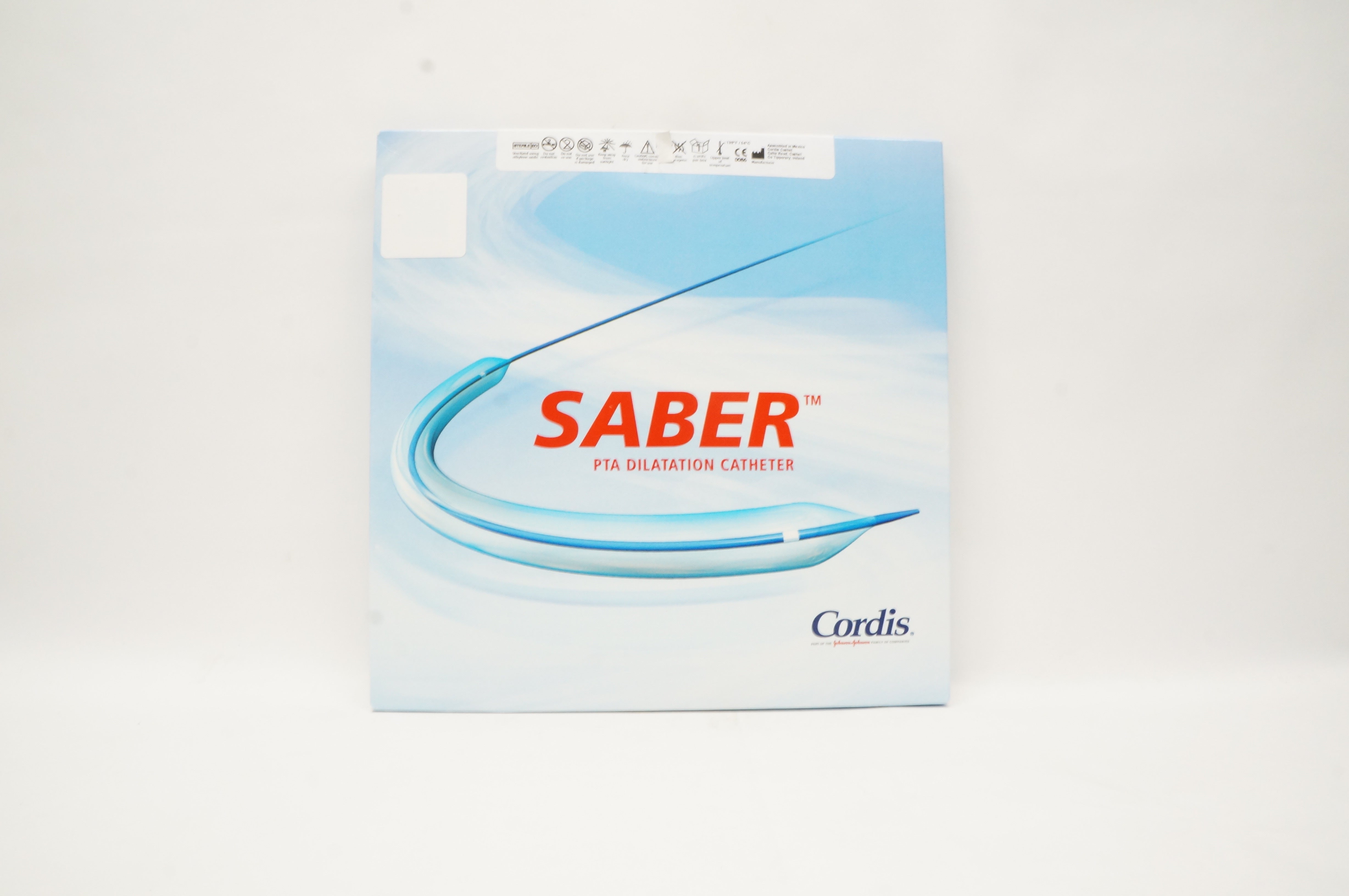 Cordis 48003508X Saber PTA Dilatation Cath. 0.18in, 3.5mm x 8cm x 150cm (x)