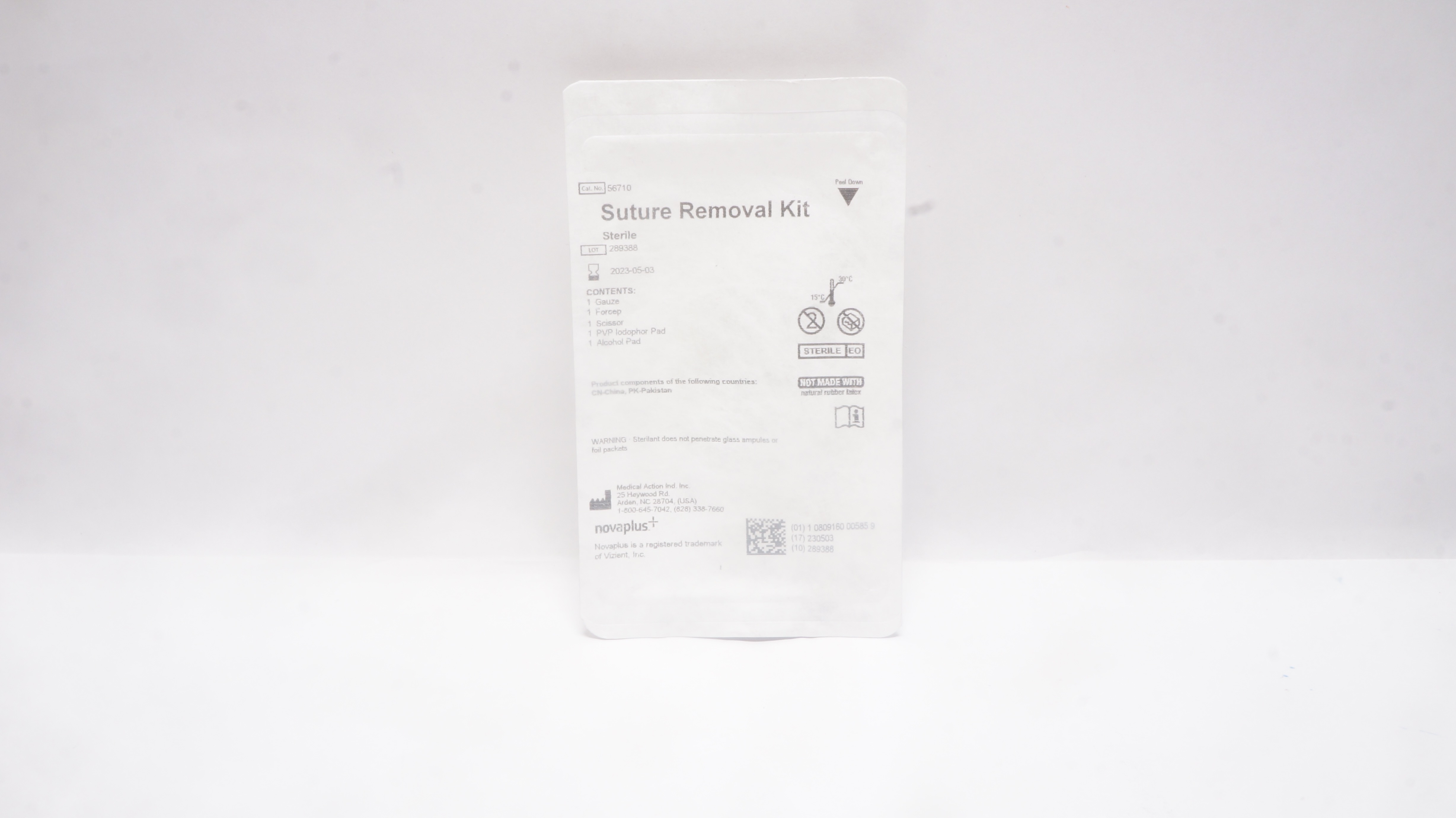 Medical Action 56710 NovaPlus Suture Removal Kit (x)