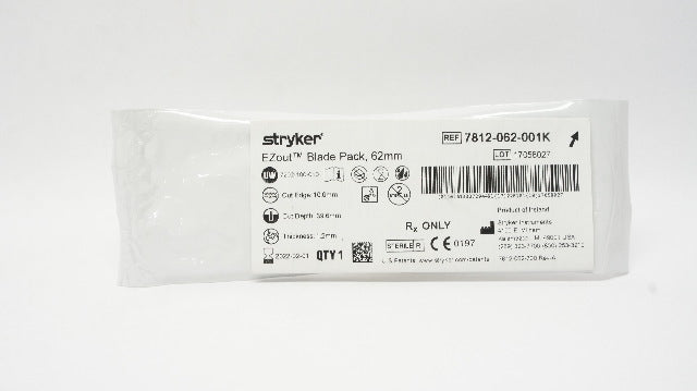 Stryker 7812-062-001K EZout Blade Pack, 62 mm (x)