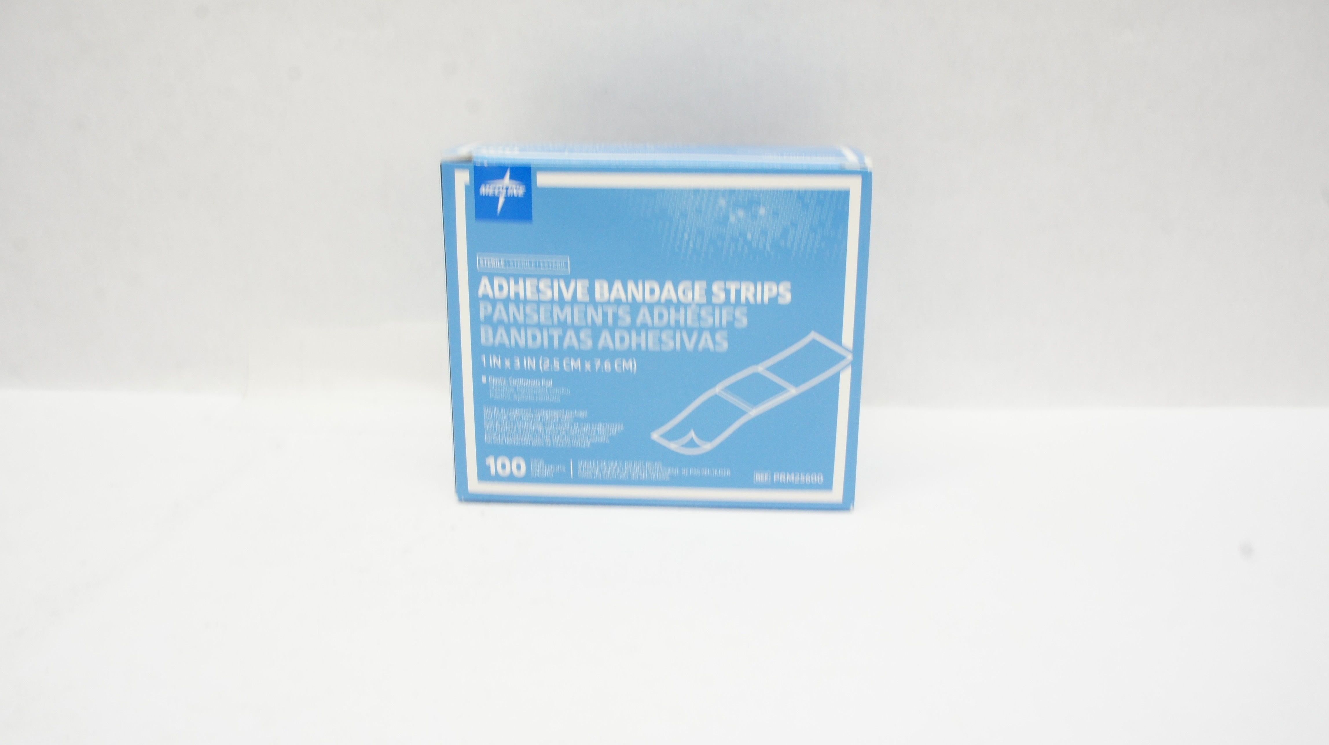 Medline PRM25600 Adhesive Bandage Strips 1inch x 3inch - Box of 100