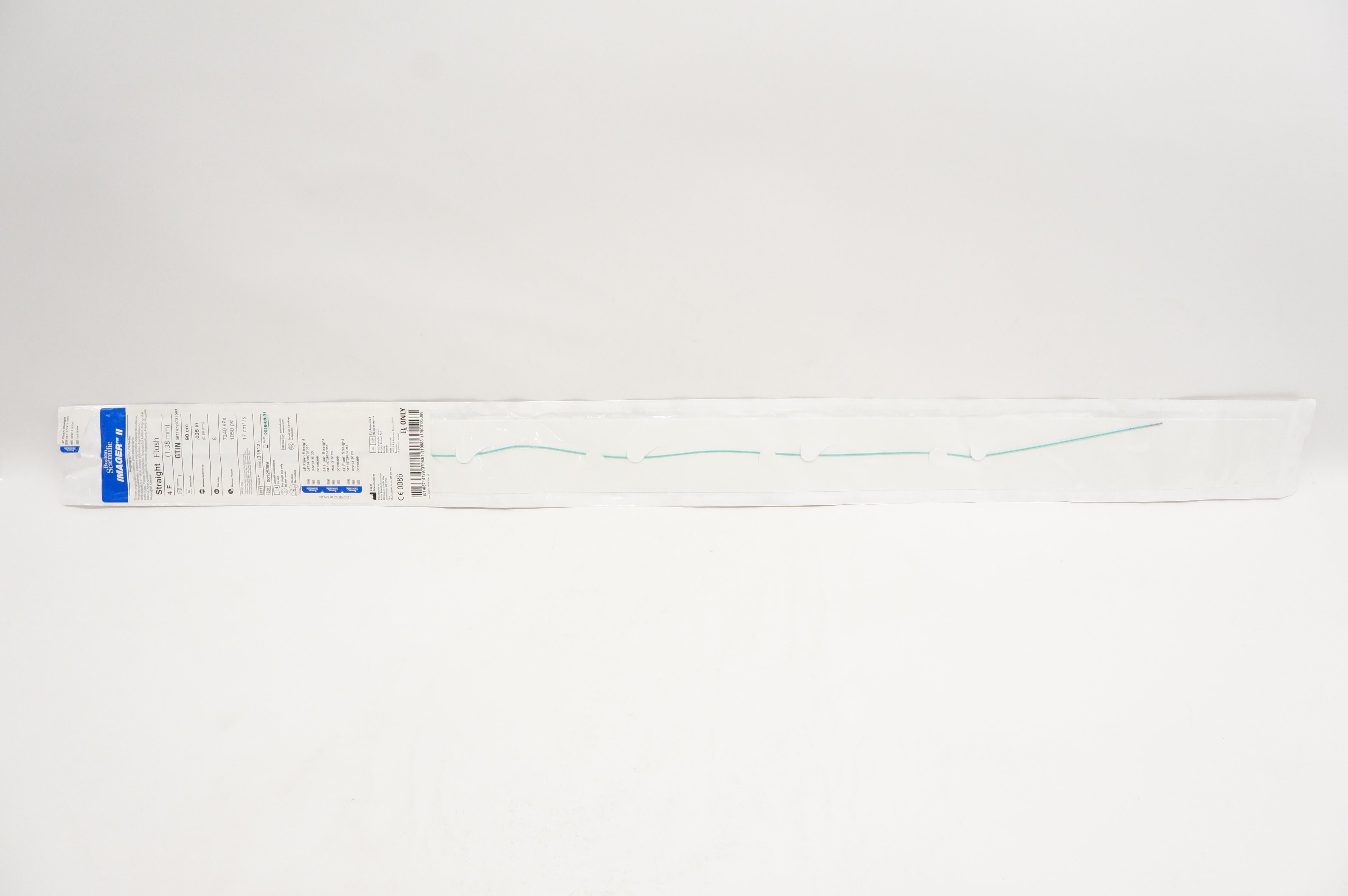 Boston Scientific M001315120 ImagerII Angiographic Cath. 4F x 90cm x .035inch(x)