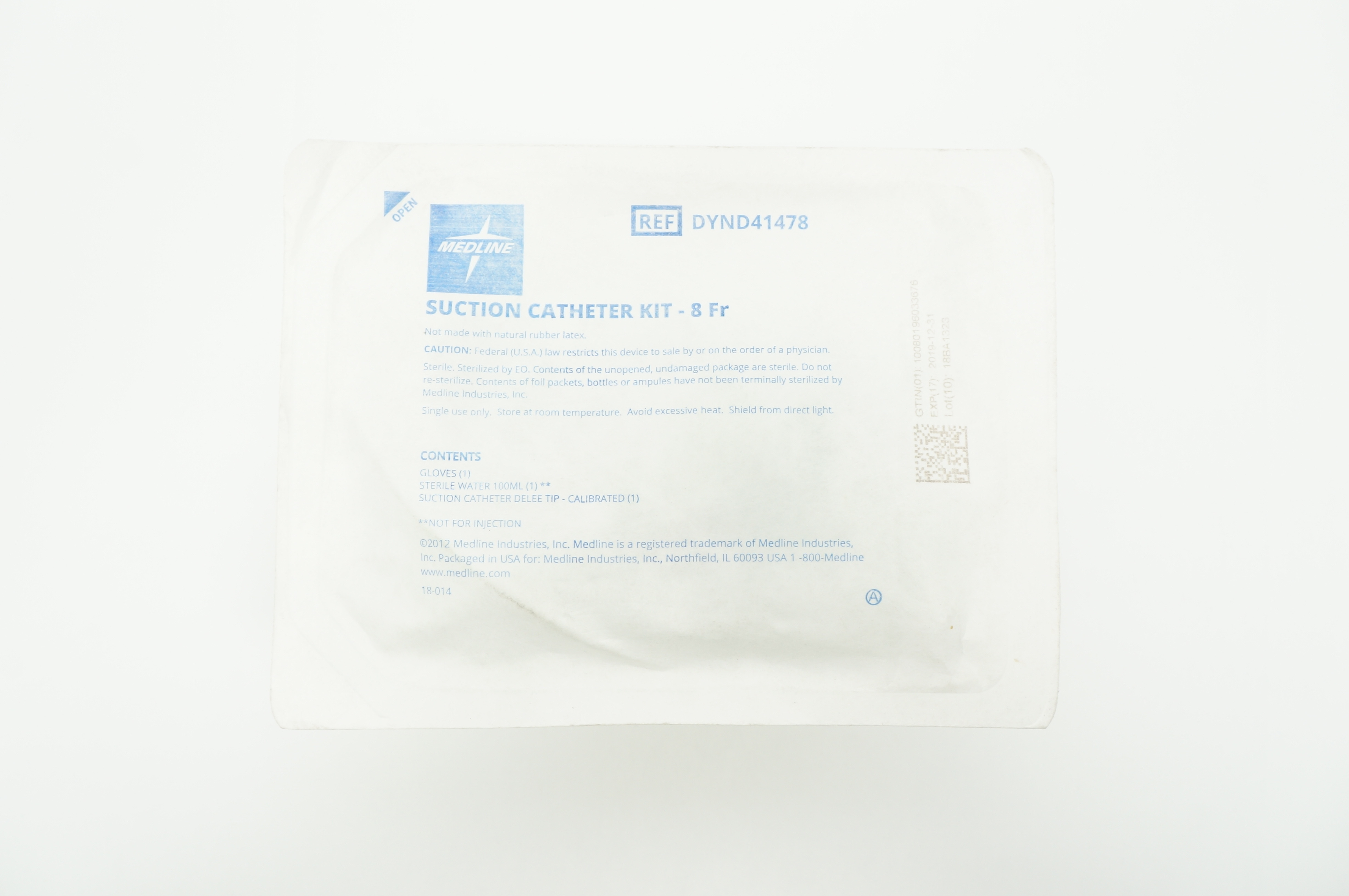 Medline DYND41478 Suction Cath Kit 8 Fr (x)