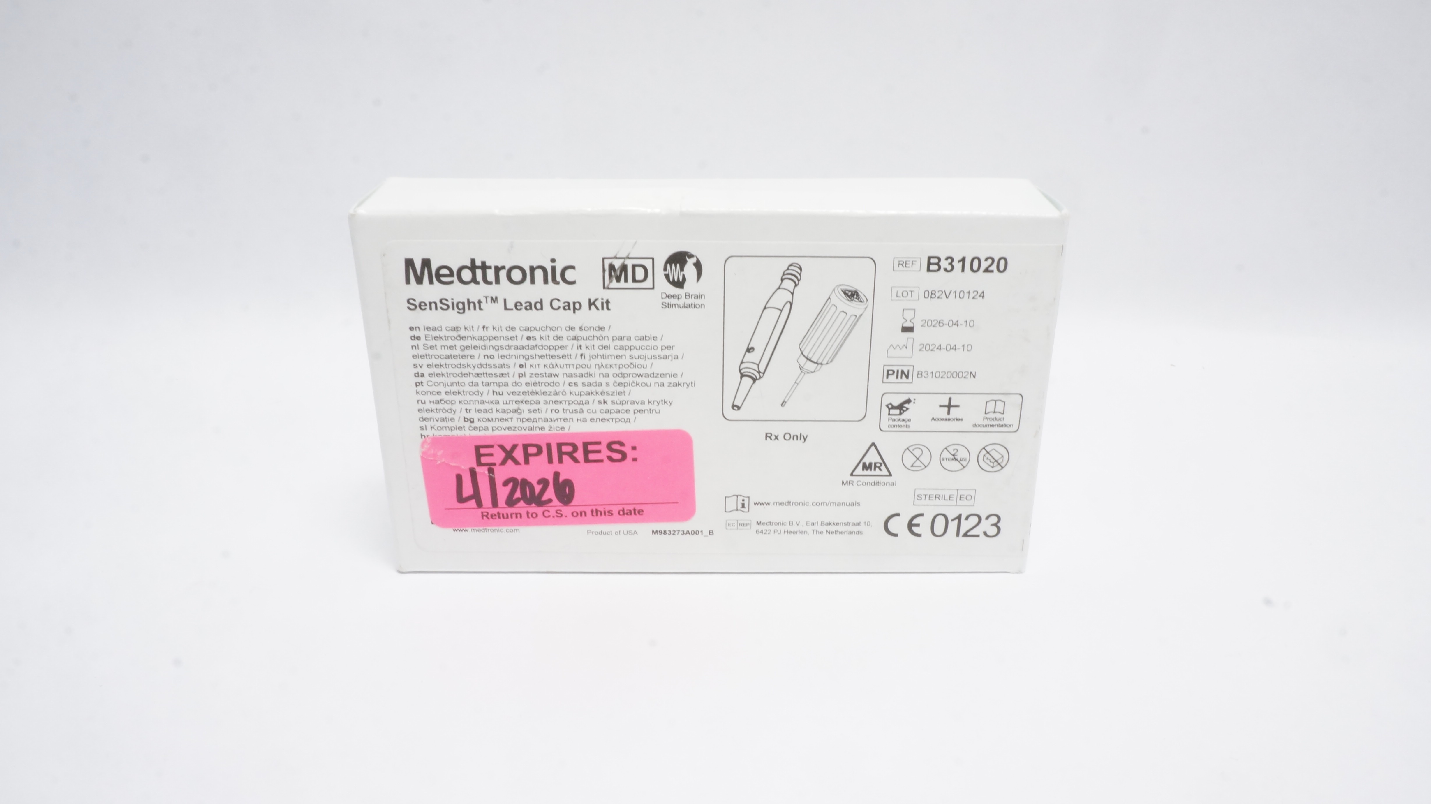 Medtronic B31020 SenSight Lead Cap Kit (x)