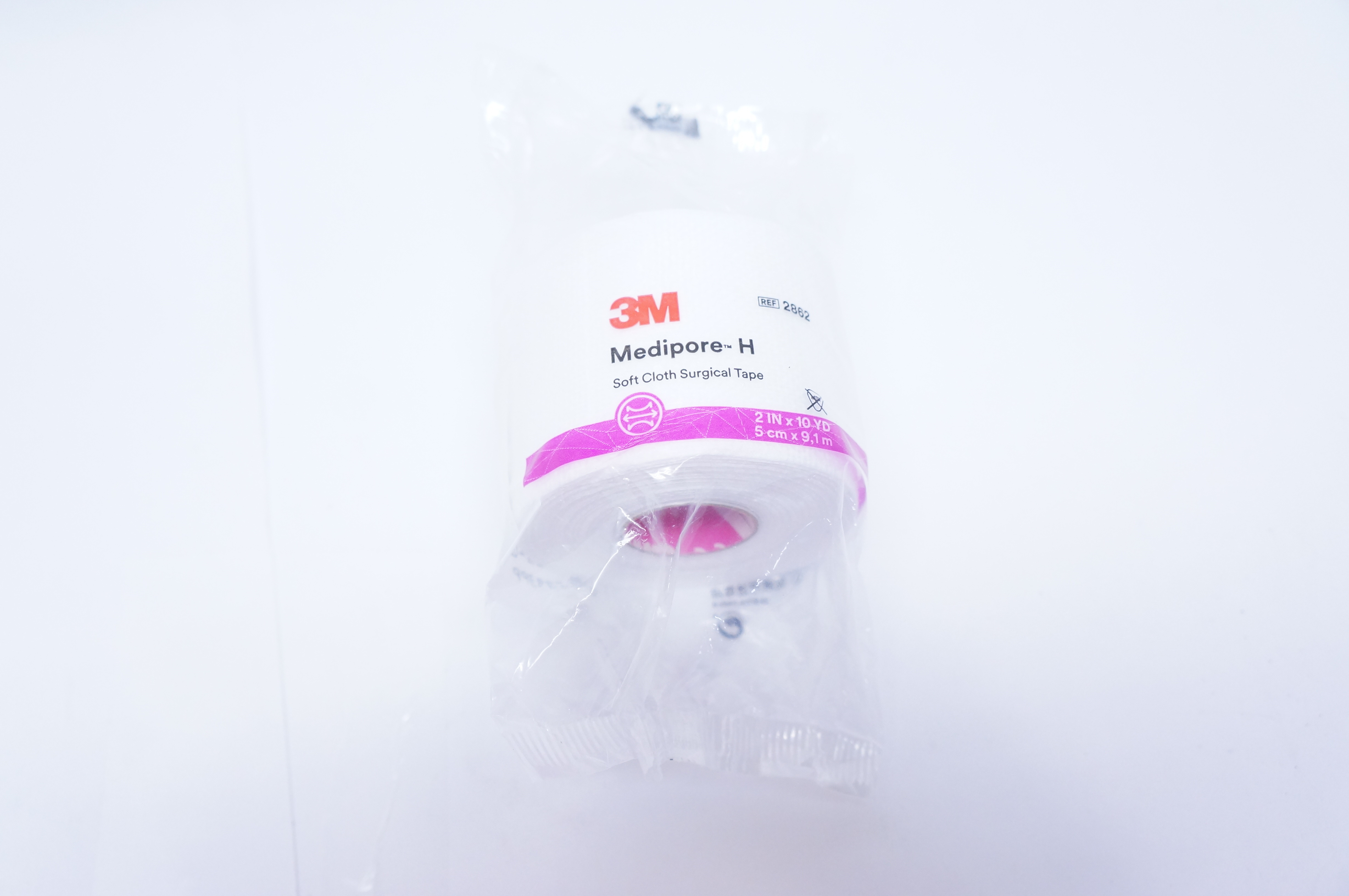 3M 2862 Medipore-H Soft Cloth Surgical Tape 2inch x 10yd.