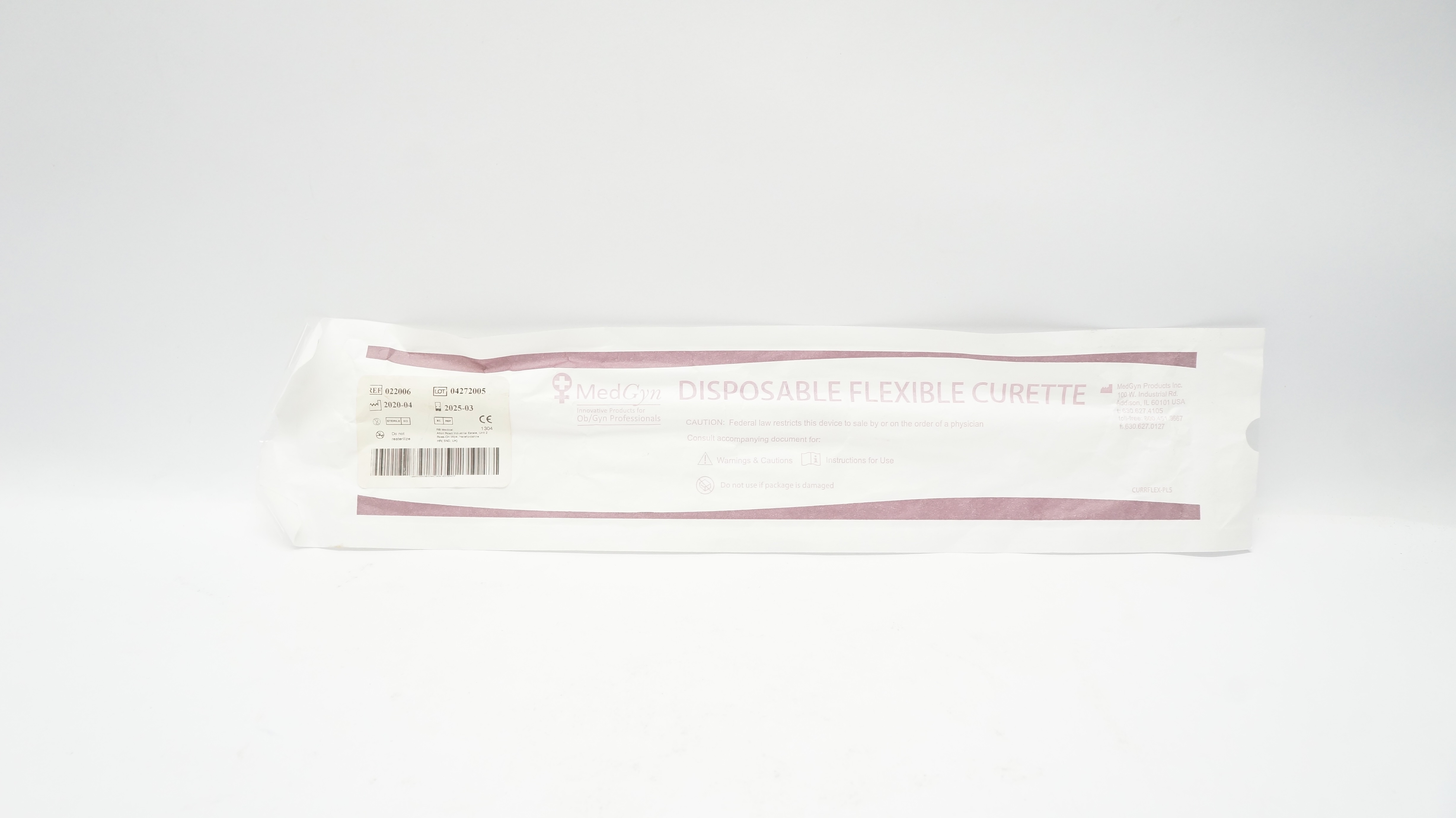 MedGyn 022006 Disposable Flexible Curette 6 mm (x)