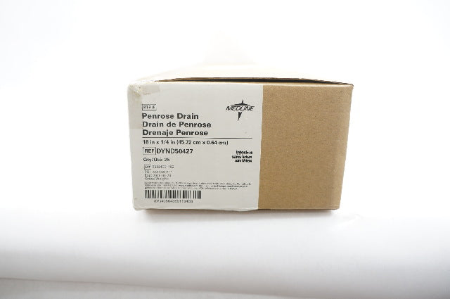 Medline DYND50427 Penrose Drain X-Ray Opaque 18inch x 1/4inch - Case of 25
