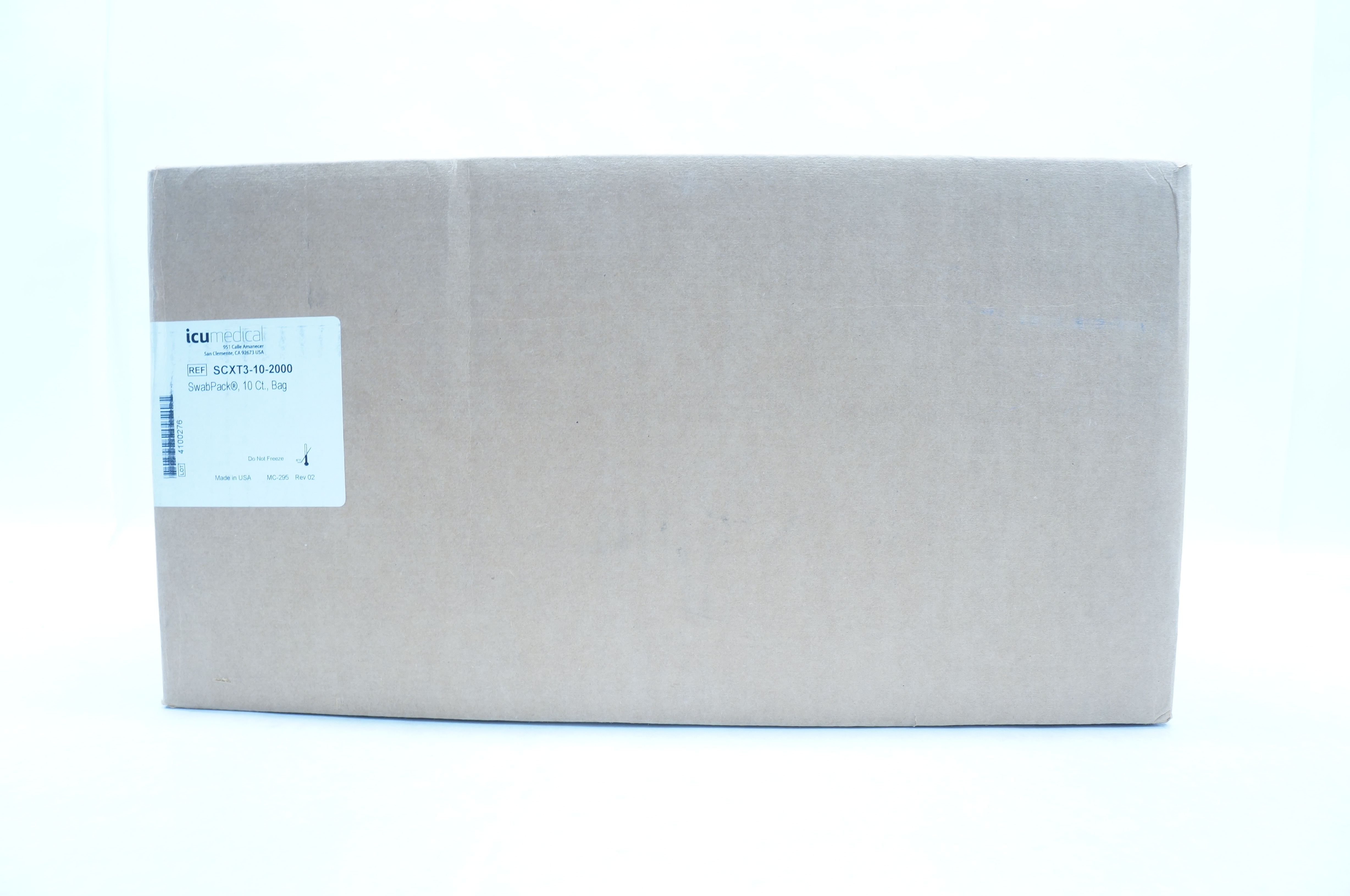 ICUMedical SCXT3-10-2000 SwabPack, 10 Ct., Bag - Box of 250