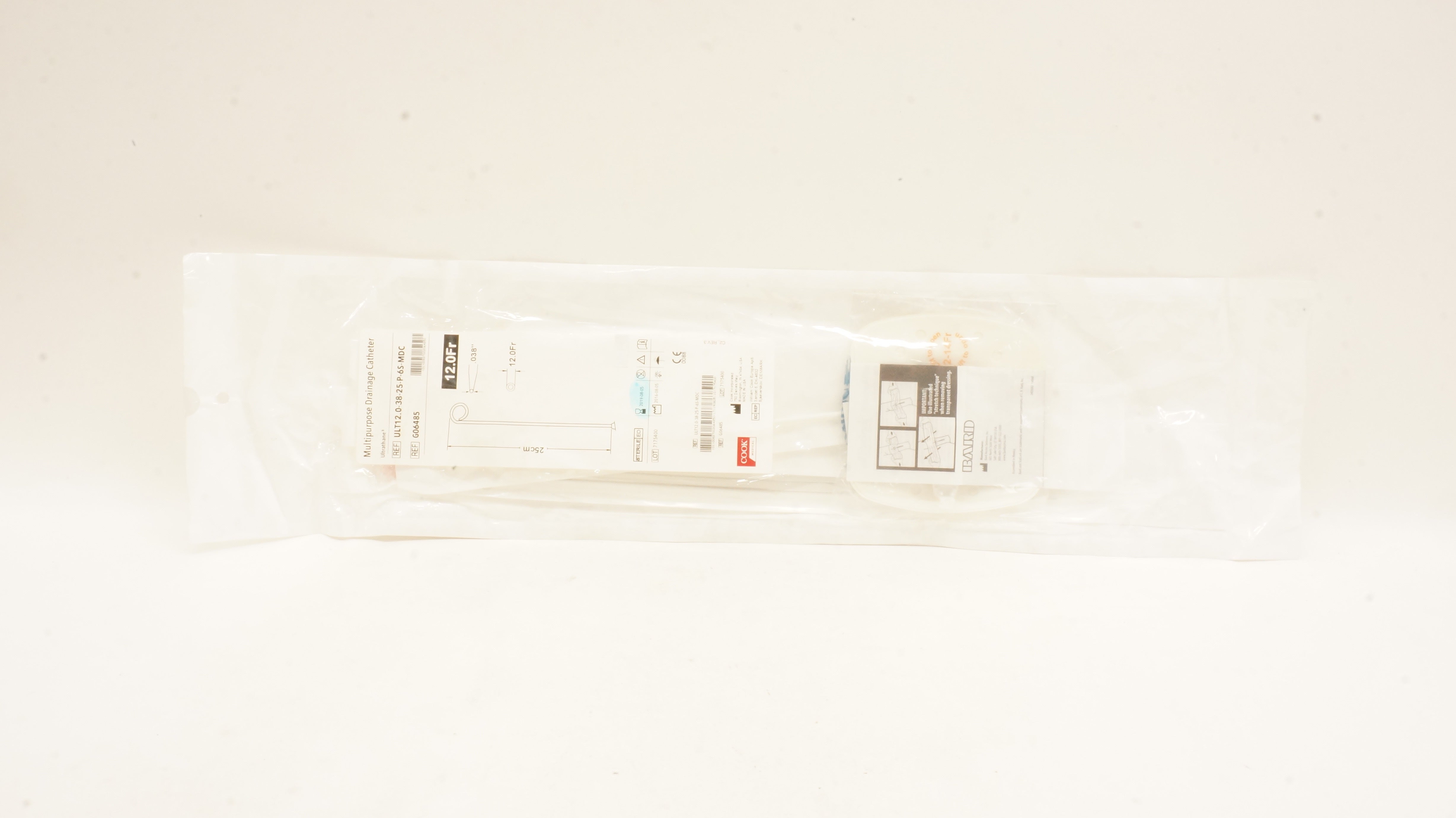 Cook Medical G06485 Multipurpose Drainage Catheter 12.0Fr (x)