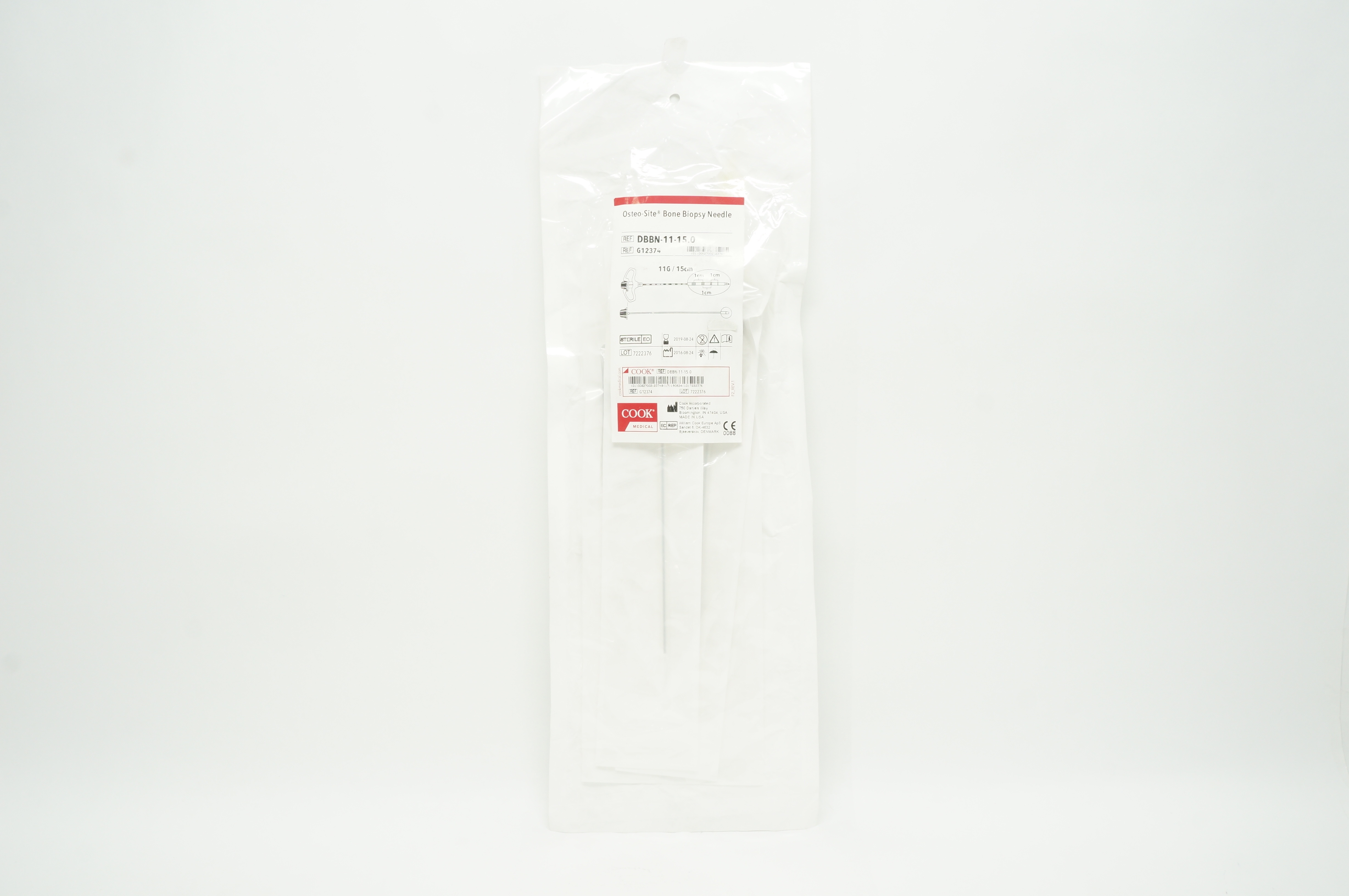 Cook Medical G12374 Osteo-Site Bone Biopsy Ndle 11G x 15cm (x)