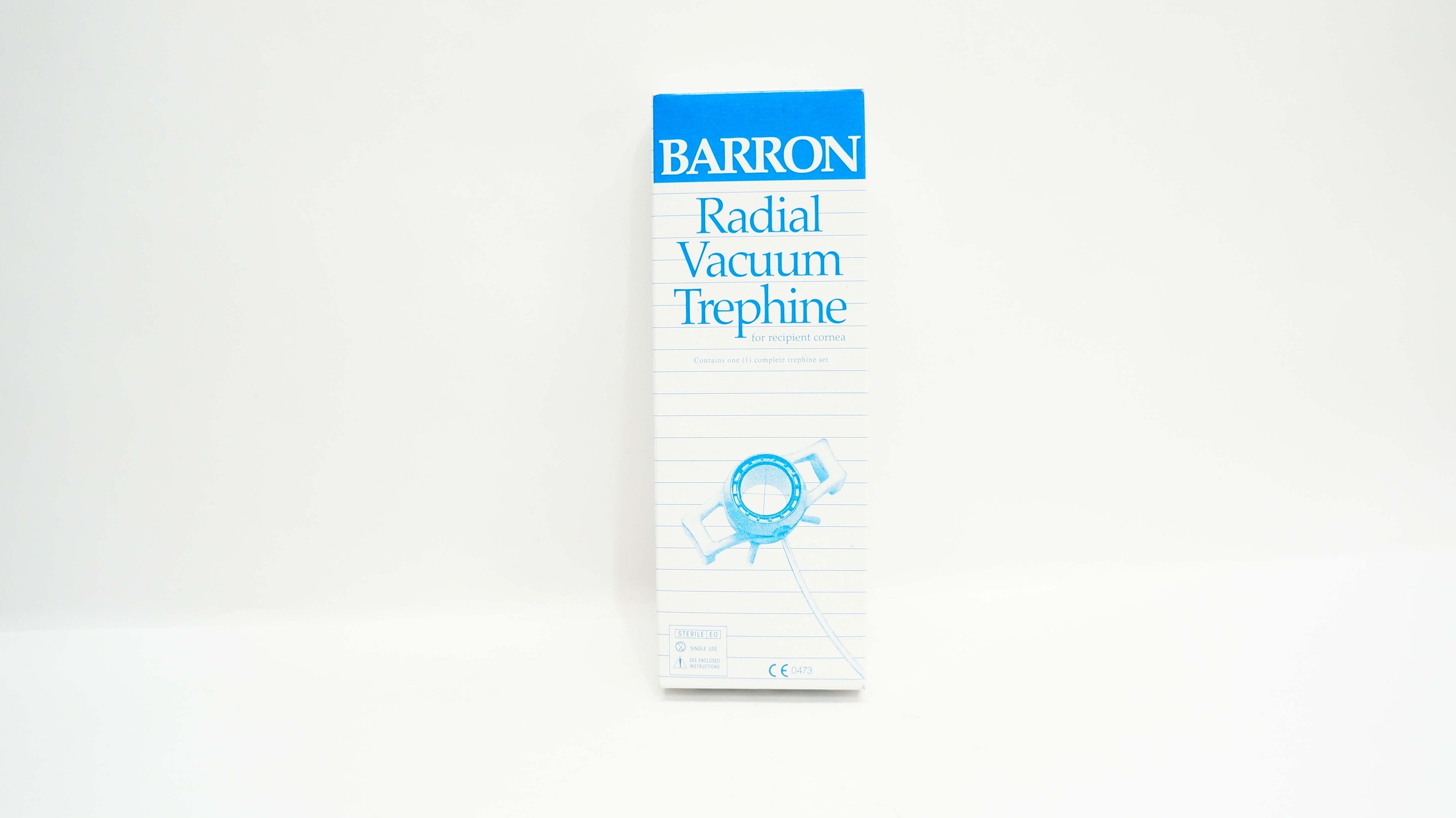 Barron K20-2058 Corneal Radial Vacuum Trephine 8.0mm (x)