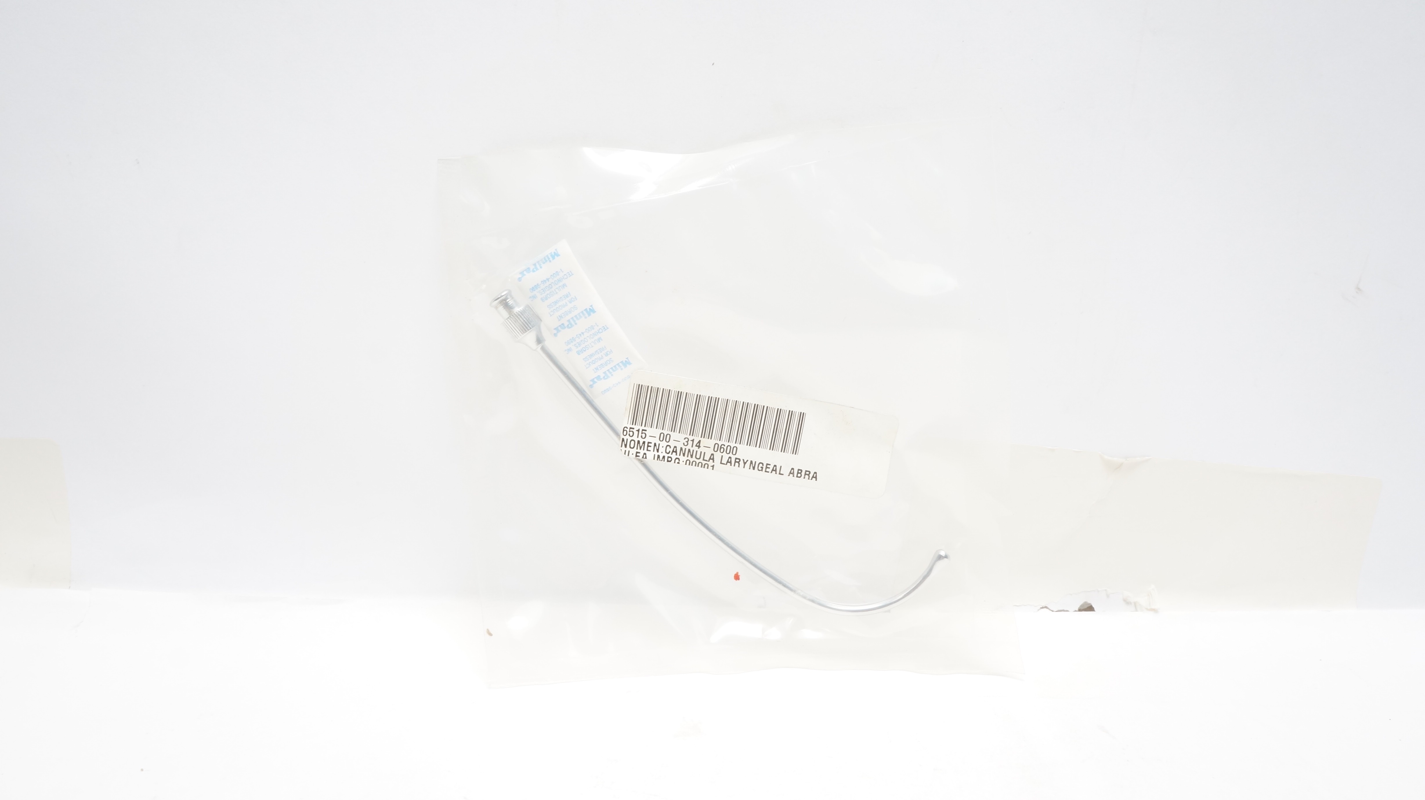 6515-00-314-0600 Laryngeal Cannula