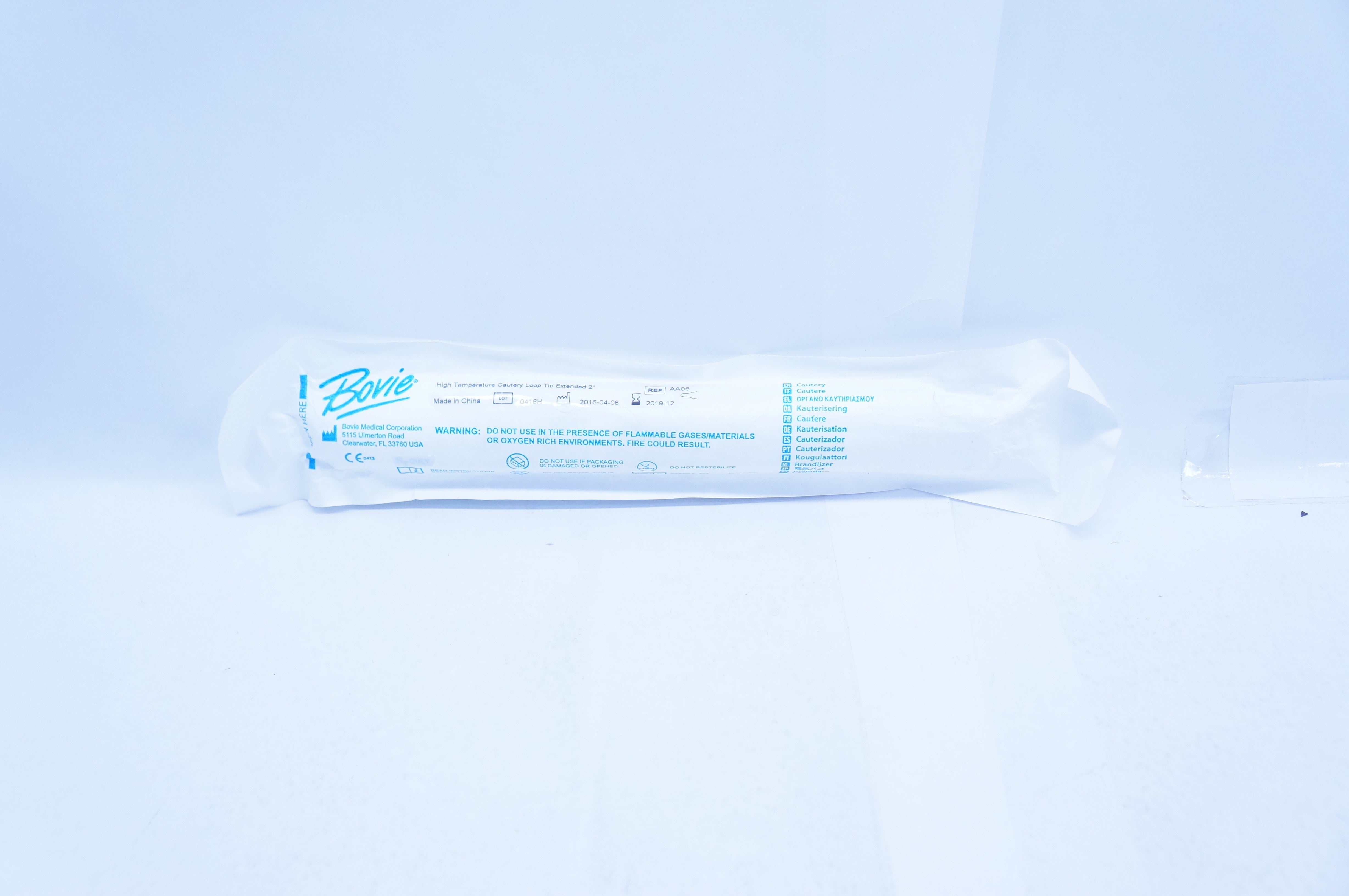 Bovie Medical AA05 High Temperature Cautery Loop Tip Extended 2inch (x)