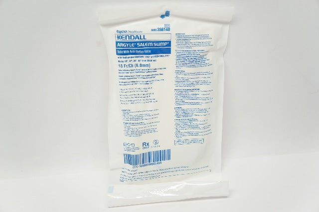 Tyco/Healthcare 8888266148 Kendall Argyle Salem Sump Tube 18Fr.