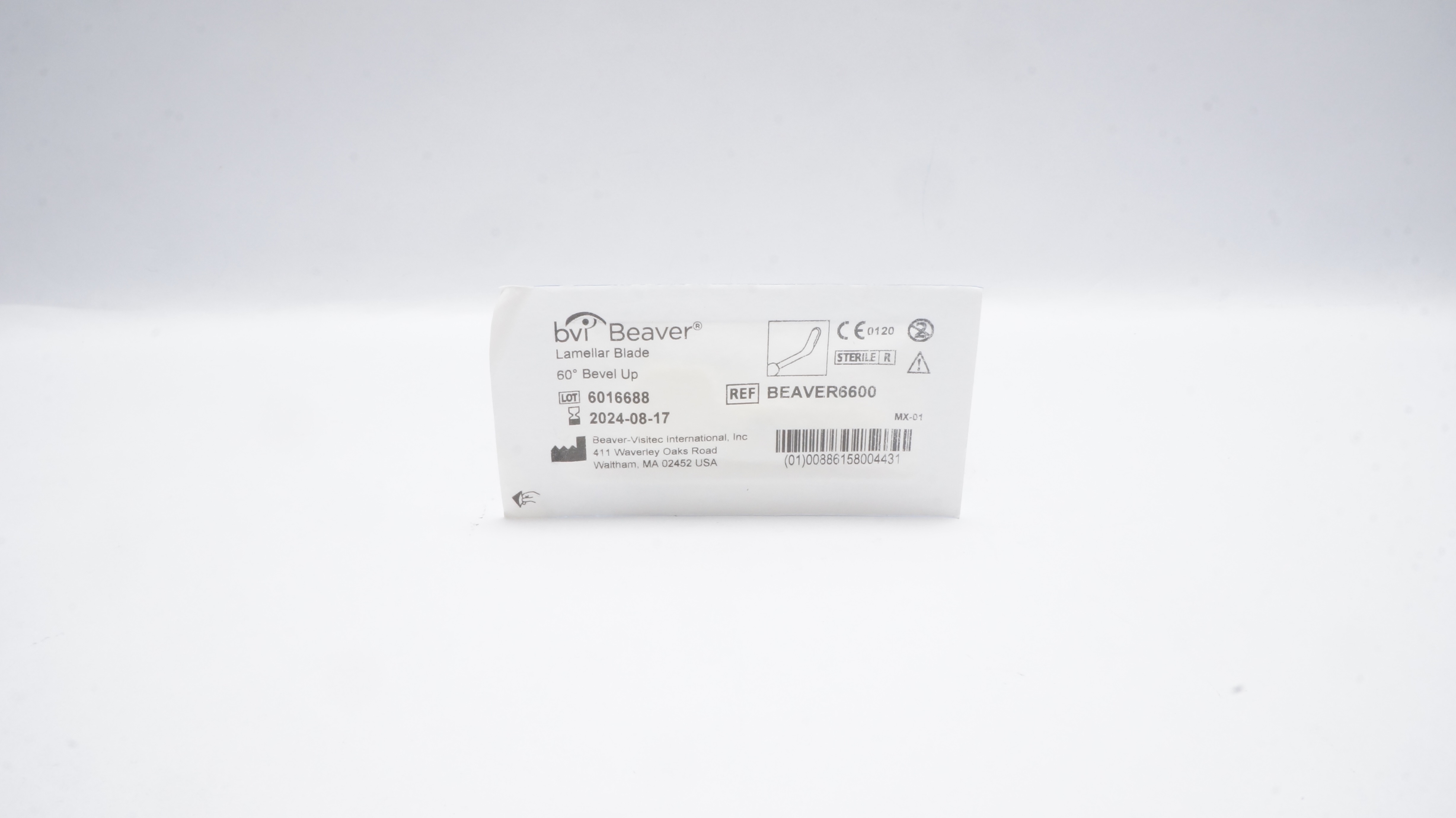 BVI Beaver BEAVER6600 Lamellar Blade 60degree Bevel Up (x)