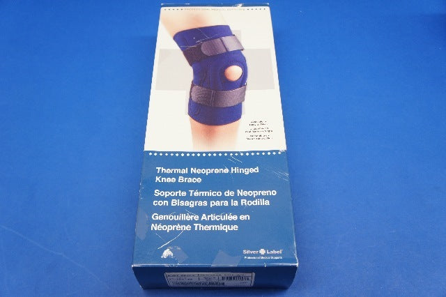 Silver Label 37-104740 Thermal Neoprene Hinged Knee Brace Size XL