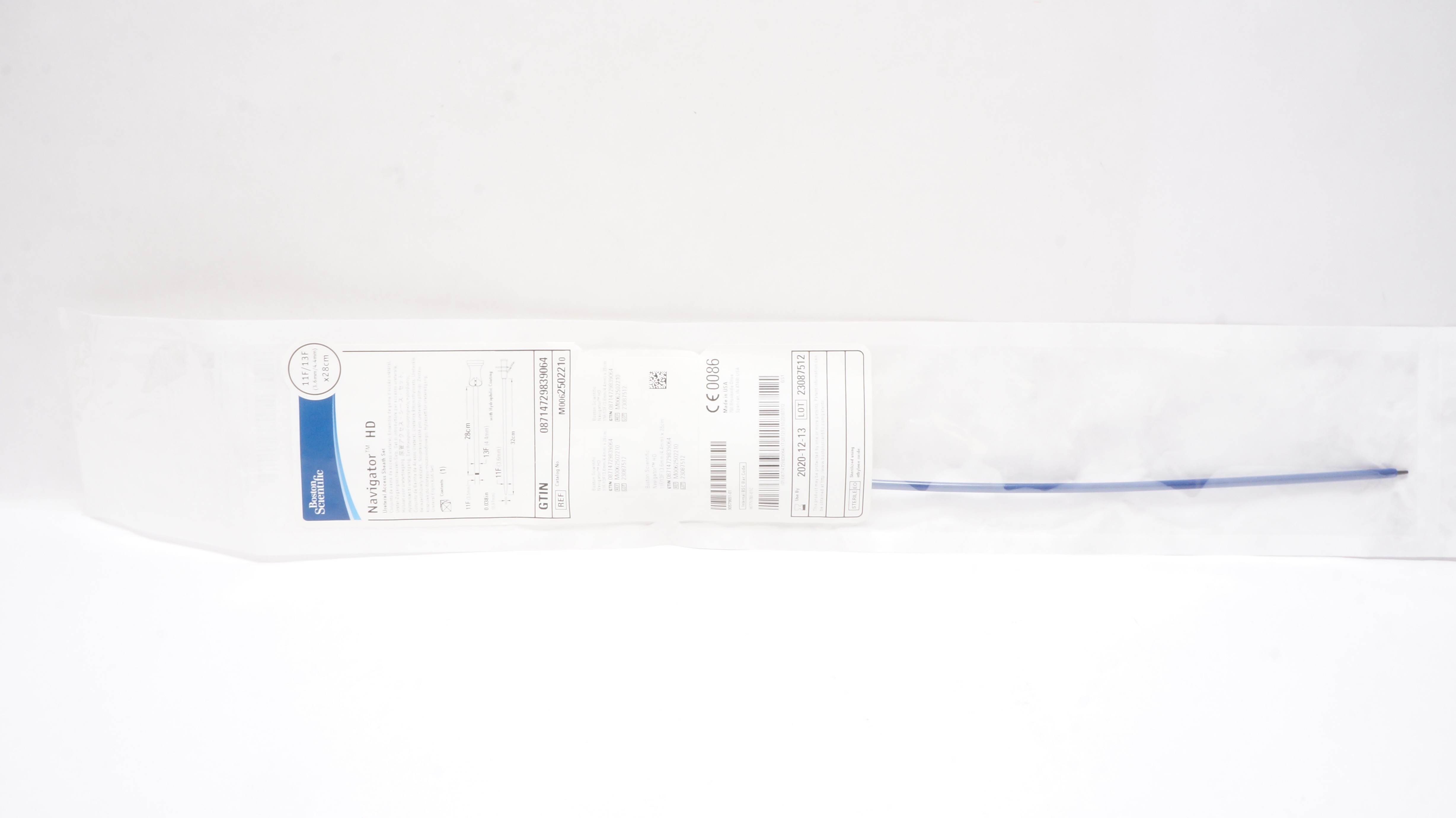 Boston Scientific M0062502210 Ureteral Access Sheath Set 11F/13F x 28cm (x)