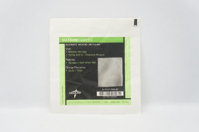 Medline MSC7044EP MAXORB Extra Alginate Wound Dressing 4 x 4inch (x)