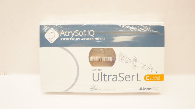 Alcon ACU0T0 AcrySof IQ Aspheric UV Absorbing IOL w/UltraSert System 29.5D (x)