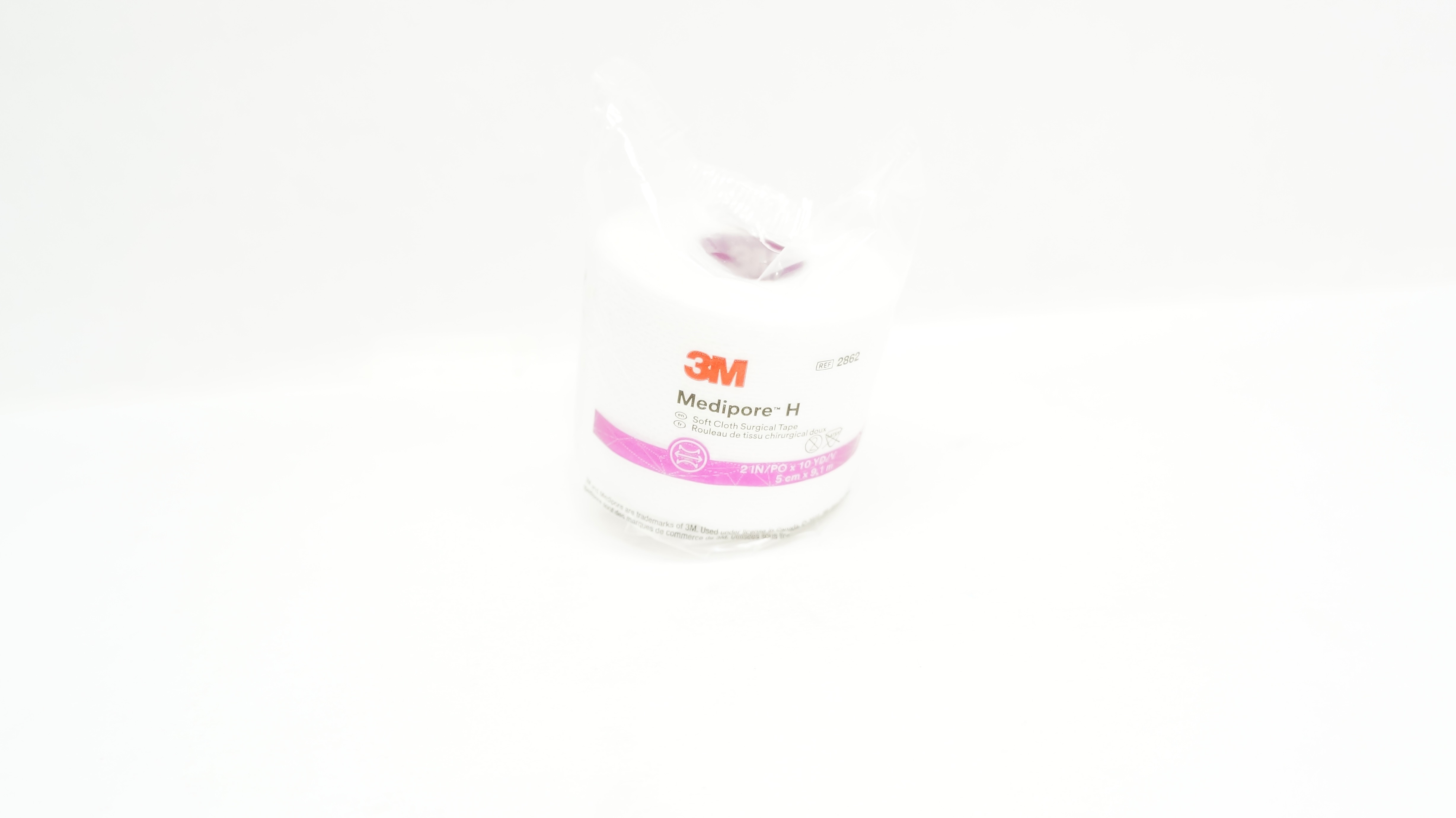 3M 2862 Medipore H Soft Cloth Surgical Tape 2inch x 10yd.