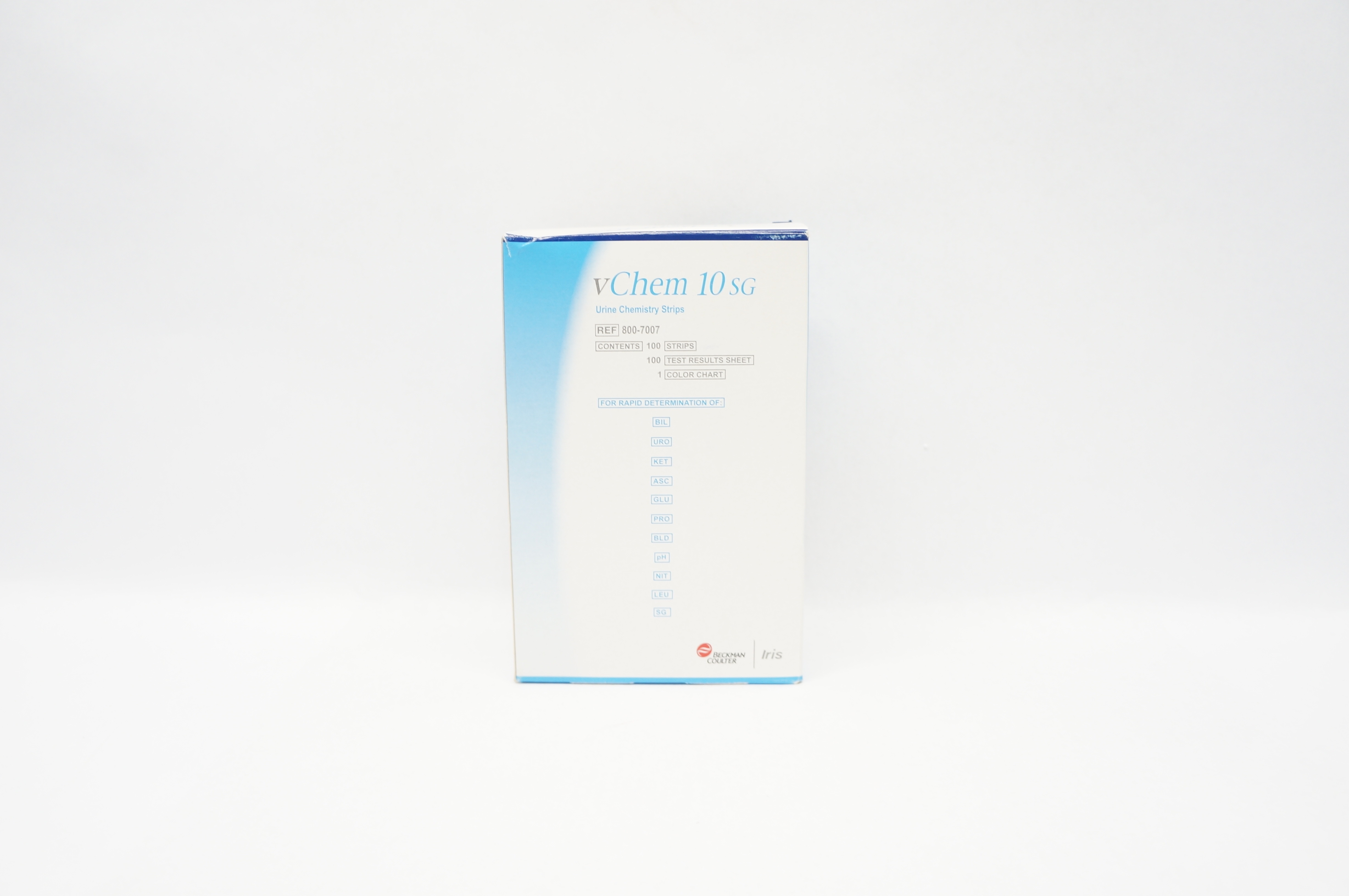 Beckman Coulter 800-7007 VChem 10 SG Urine Chemistry Strips (x) - Box of 100