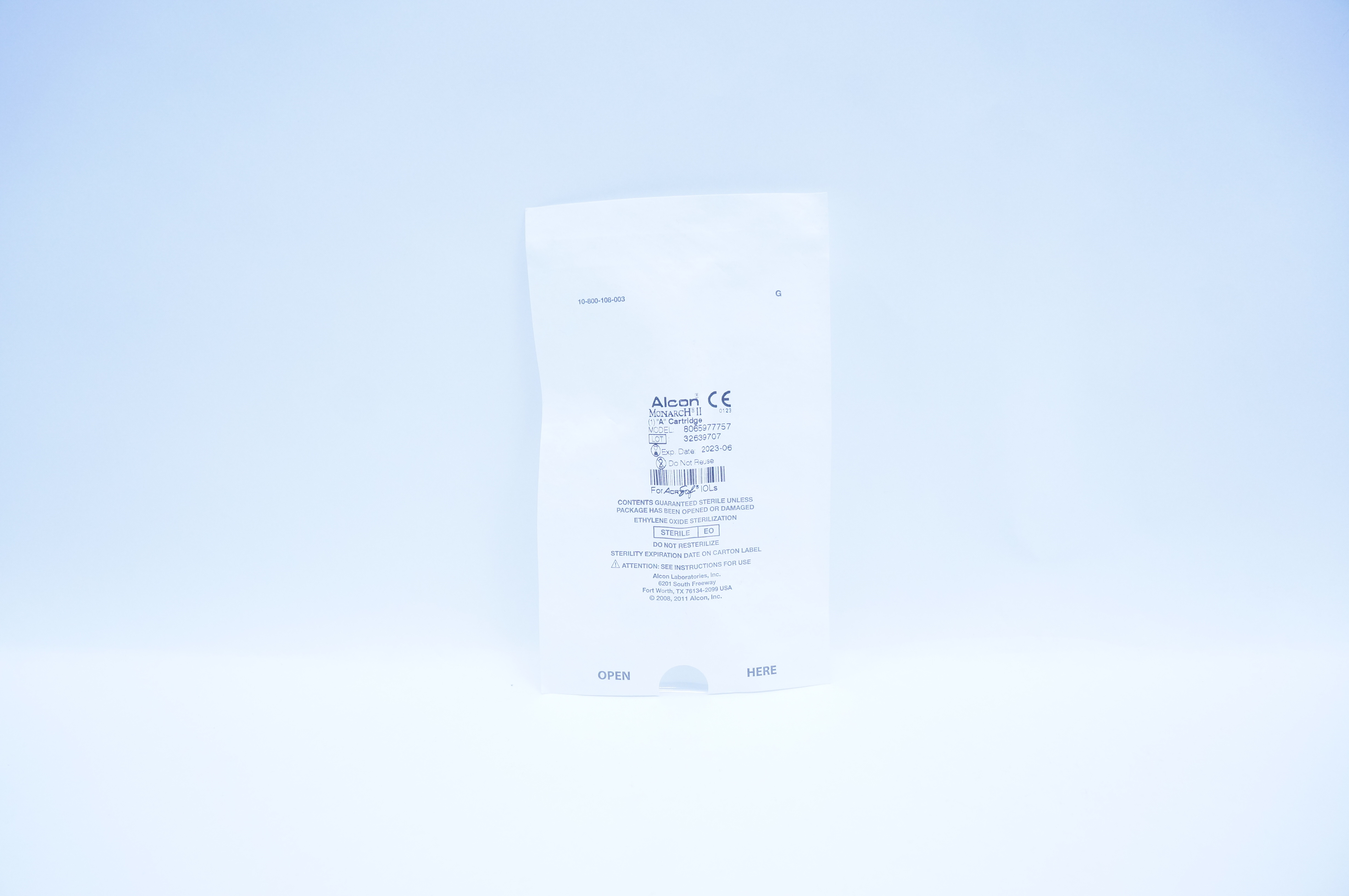 Alcon 8065977757 Monarch II "A" Cartridge