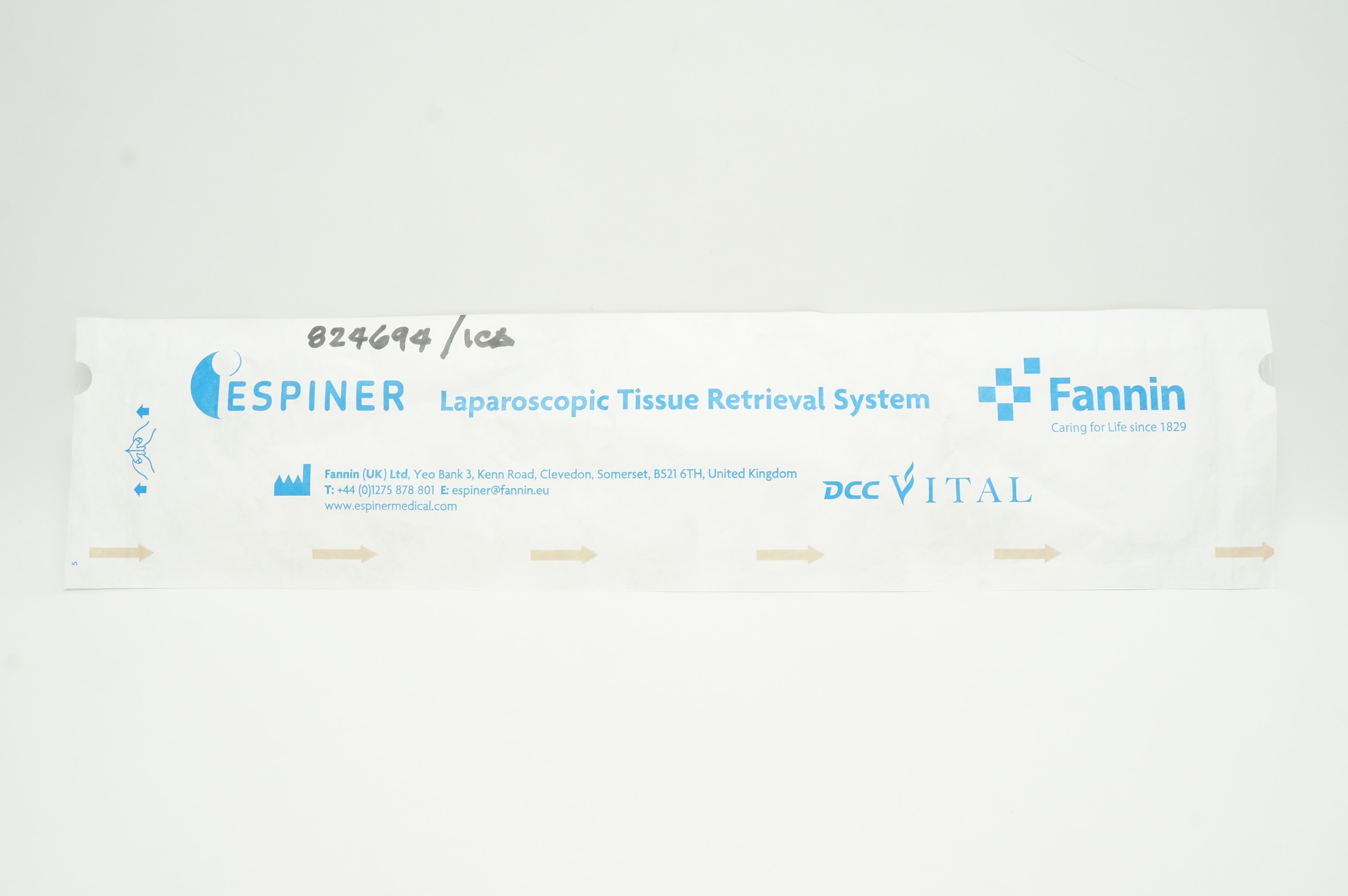 Fanin EMP60ECO-R Espiner Laparascopic Tissue Retrieval System 5mm 60ml