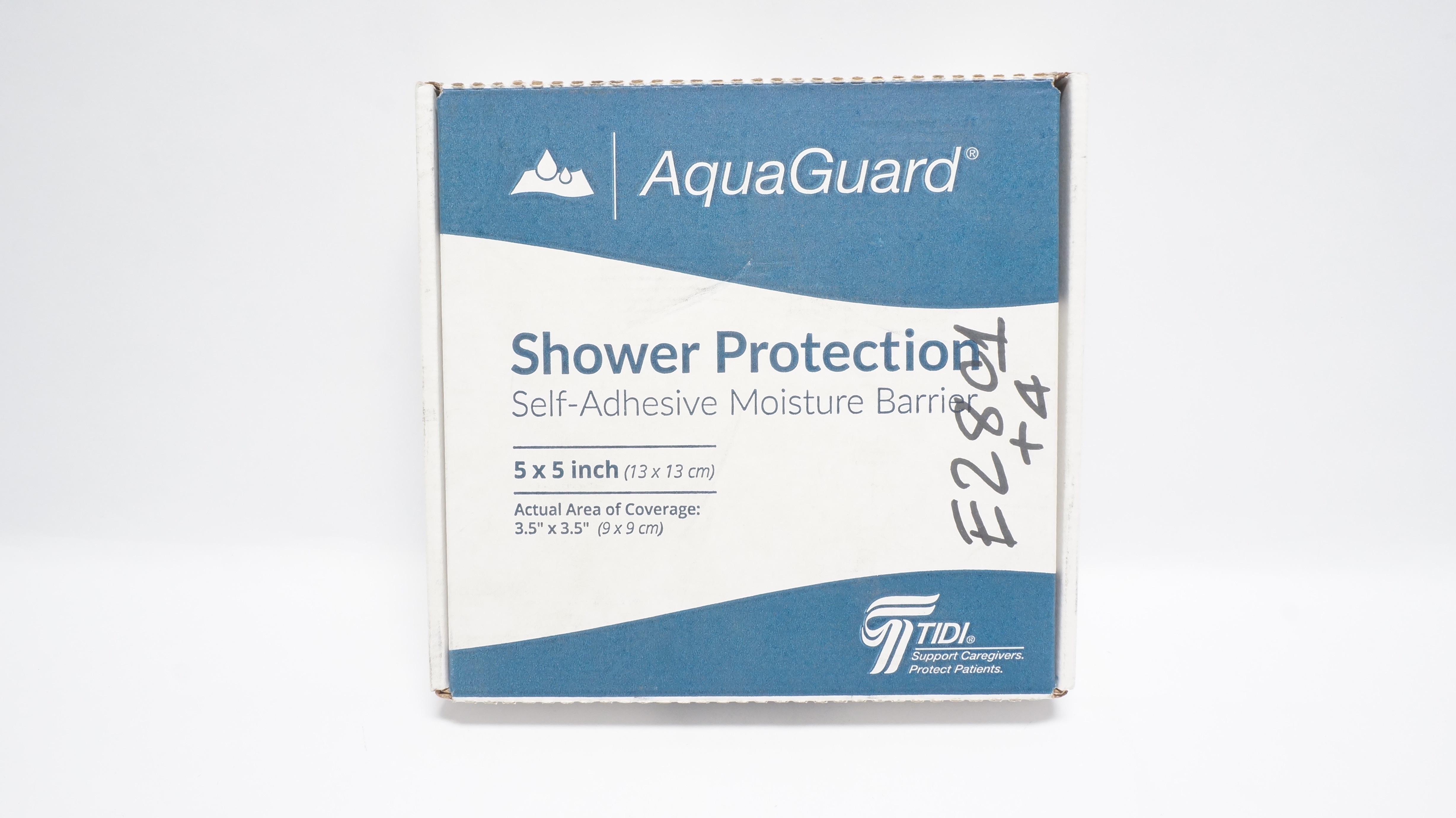 Covalon 50005-CSE Agua Guard Shower Protection Moisture Barrier 5x5in -Box of 14