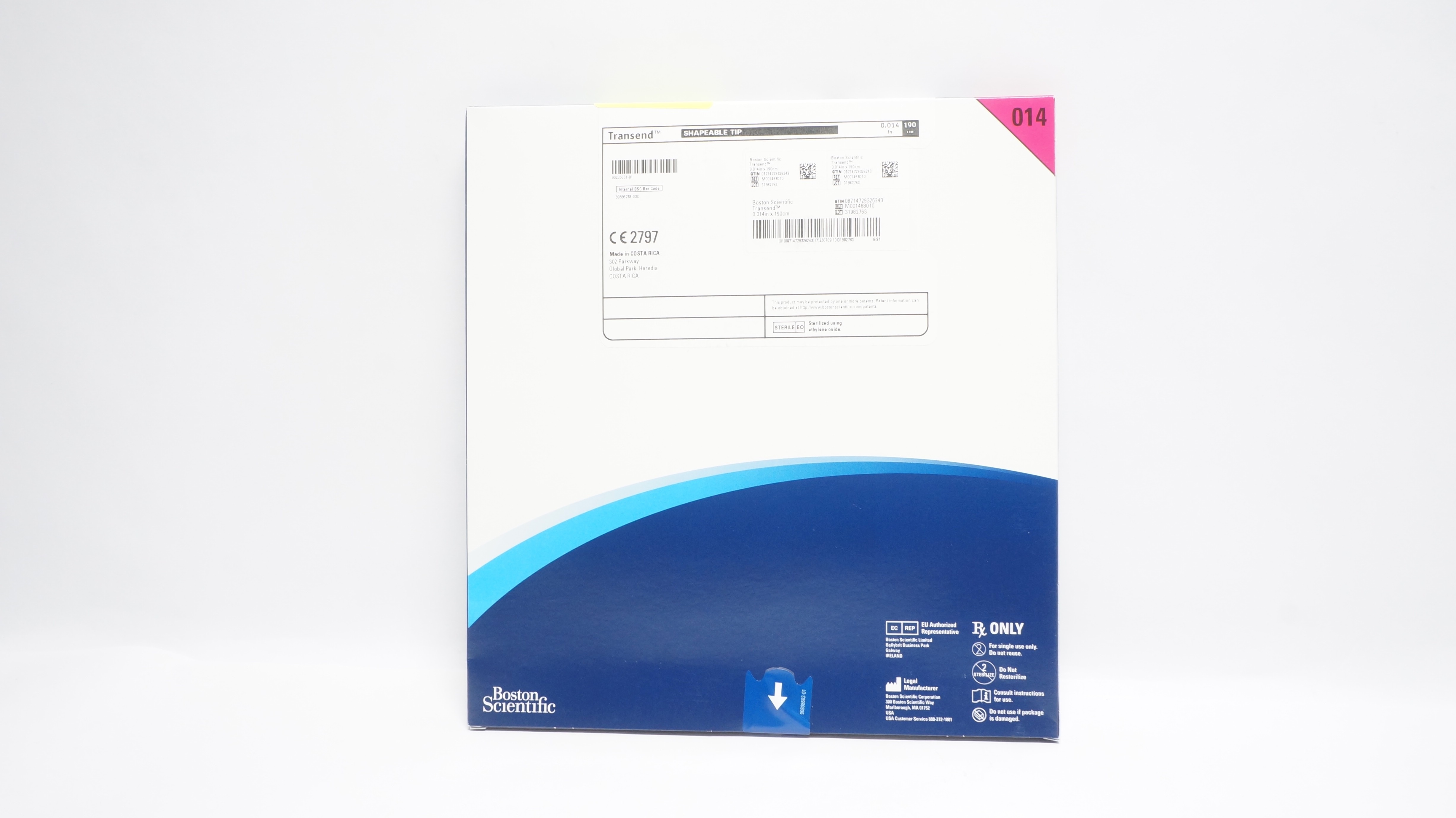 Boston Scientific M001468010  Transend Guidewire W/ICE Hydrophilic Coating (x)