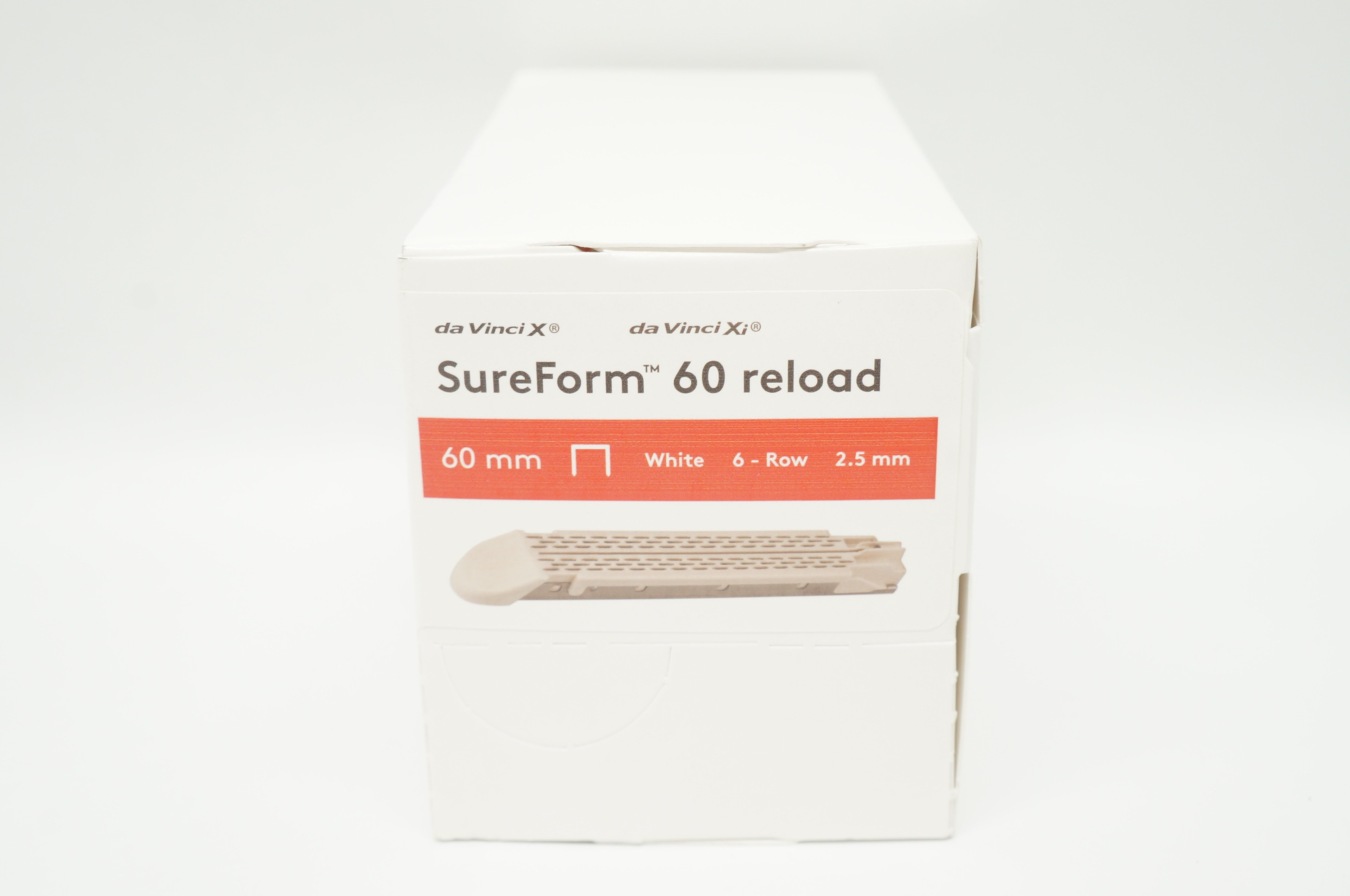 Intuitive 48360W SureForm 60mm Reload, White 6-Row 2.5mm (x) - Box of 12